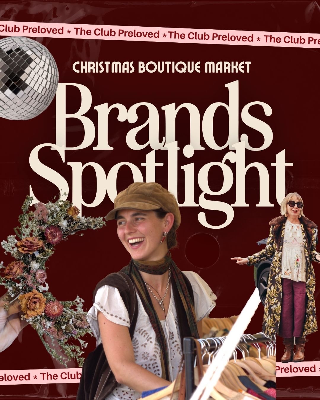 ✨ BRANDS SPOTLIGHT #2 — 4 DAYS TO GO!!! ✨
We are FOUR. DAYS. AWAY.
The Club Preloved Christmas Market is about to take over Exeter and today we’re spotlighting more iconic brands showcasing!
Let’s get into it…
@retro___rail
Vintage boho heaven.
Think flowing silhouettes, embroidered magic, effortless 70s energy… the kind of pieces you try on “just to see” and end up obsessed with.
Their rail is always a FEELING.
@liminaldorset
The queen of vintage + rework + sustainable gifting.
Truly the stall you go to when you want something unique, thoughtful, beautifully made and FULL of care.
Your Christmas list = sorted.
@greenmusepreloved
Designer angels, this one’s for you.
We’re talking CHANEL. GUCCI. GANNI. ME+EM. All the iconic brands, but PRELOVED and curated to perfection. Their stall always gives quiet luxury but make it circular. 🤌✨
@poppies.in.her.hands
Festive florals that will make you gasp.
Sustainable stems, romantic textures, magical wreaths and bouquets that feel straight out of a Christmas film.
You WILL walk away with something beautiful.
@themishcaedit
Preloved partywear incoming!!
Think jewel tones, sparkle, elegance, festive drama… everything you need for December outfits that SLAY but stay sustainable. Her rail always delivers.
@tinasretroclothing
REAL vintage. REAL nostalgia.
50s → 90s fashion with character, charm and the kind of finds you brag about for YEARS. If you love true vintage… run. Men’s and Women’s fashion available.
EVENT DETAILS
📍 Hotel Indigo Exeter
📅 THIS Sunday — 7th December 2025
⏰ 1–6pm
FREE ENTRY
Come early (there will be ques). Bring your people. Feel the Club energy.
The sustainable Christmas event Exeter cannot stop talking about. Four days to go… LET’S GOOOOO!!! 🎄🪩✨♻️
TCP x
@hotelindigoexeter
@dottiesrestaurant
@visitexeter
@in_exeter
@exeter