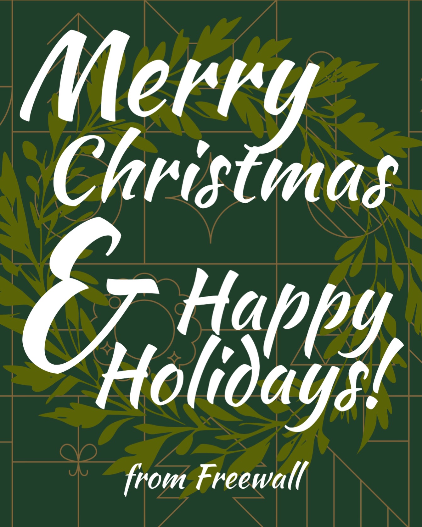 And we’re done for the year!! 🎉 🥂
We’re off to enjoy a short break, and look foward to returning in 2026 with more helpful and practical storage solutions.
From all of us at Freewall, we wish you a Merry Christmas and a Happy New Year.