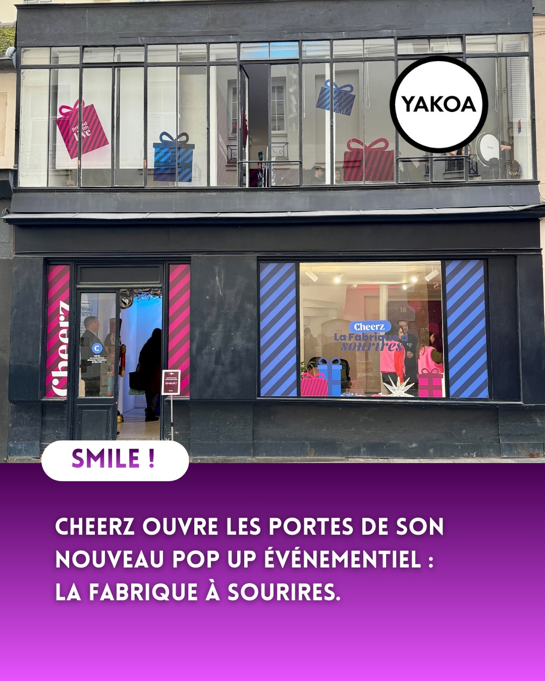 Imaginez un lieu où la photo 📸 devient une expérience à part entière. Un parcours immersif pensé pour toute la famille, où petits et grands pourront capturer, créer et imprimer leurs plus beaux sourires. Entre animations pop et colorées, découverte de notre univers et nombreuses surprises, Cheerz 💜 vous promet un moment inoubliable (et 100% gratuit) pour célébrer la magie de Noël dans son popup store jusqu’à demain dimanche 7 décembre.
—————
📍 51 rue de Turenne - Paris 3
📆 Du 5 au 7 décembre 2025
🕙 10h – 19h
💸 Gratuit
#lemaraisparis #parislemarais #paris3 #popupstoreparis #cheerz #bonplanparis #parisgratuit #parisbonplan #baladeparisienne #bonnesadressesparis