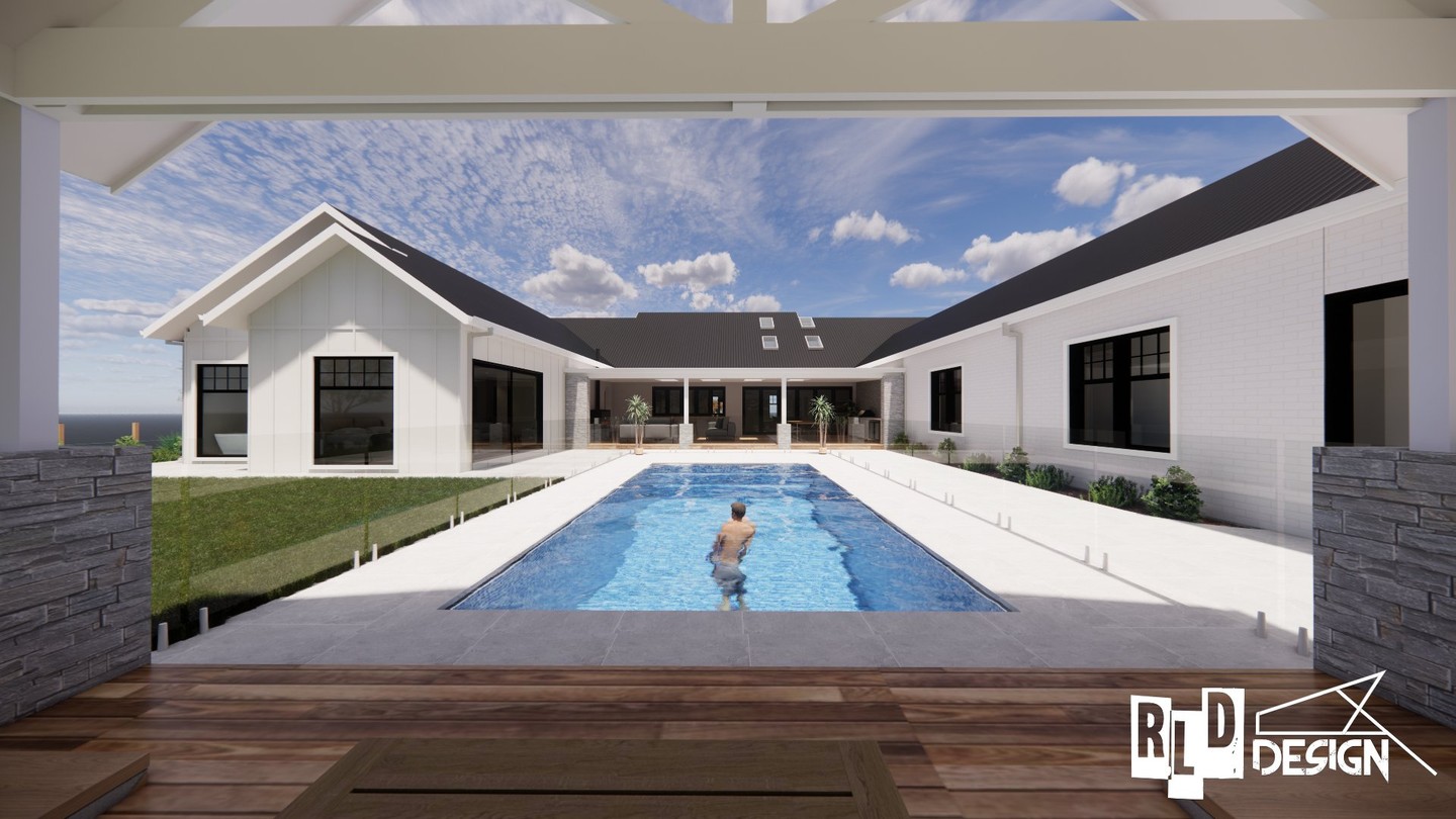 GLEN AVON
Modern living, reimagined for ultimate backyard bliss. 🏊♂️
Step into this Bannockburn retreat and discover how tailored design transforms everyday routines into moments of relaxation. From the crisp limestone tiles to the seamless glass fencing, every detail is crafted for lifestyle and light. The 3D visualisation brought this vision to life before a single tile was laid.
Imagine summer evenings spent poolside, framed by striking black windows and the clean lines of a modern coastal home. It's all about creating spaces that feel just right for you.
Built: @inka_onebuilding
Curious how your dream lifestyle could look? Let’s chat about your vision.
#GeelongDesign #ModernCoastal #BackyardGoals #RLDDesign #Lifestyledesign #SurfCoastLiving #HomeInspiration #CustomHomeDesign #DreamHomeJourney #AustralianDesign #PoolsideLiving #DesignWithPurpose