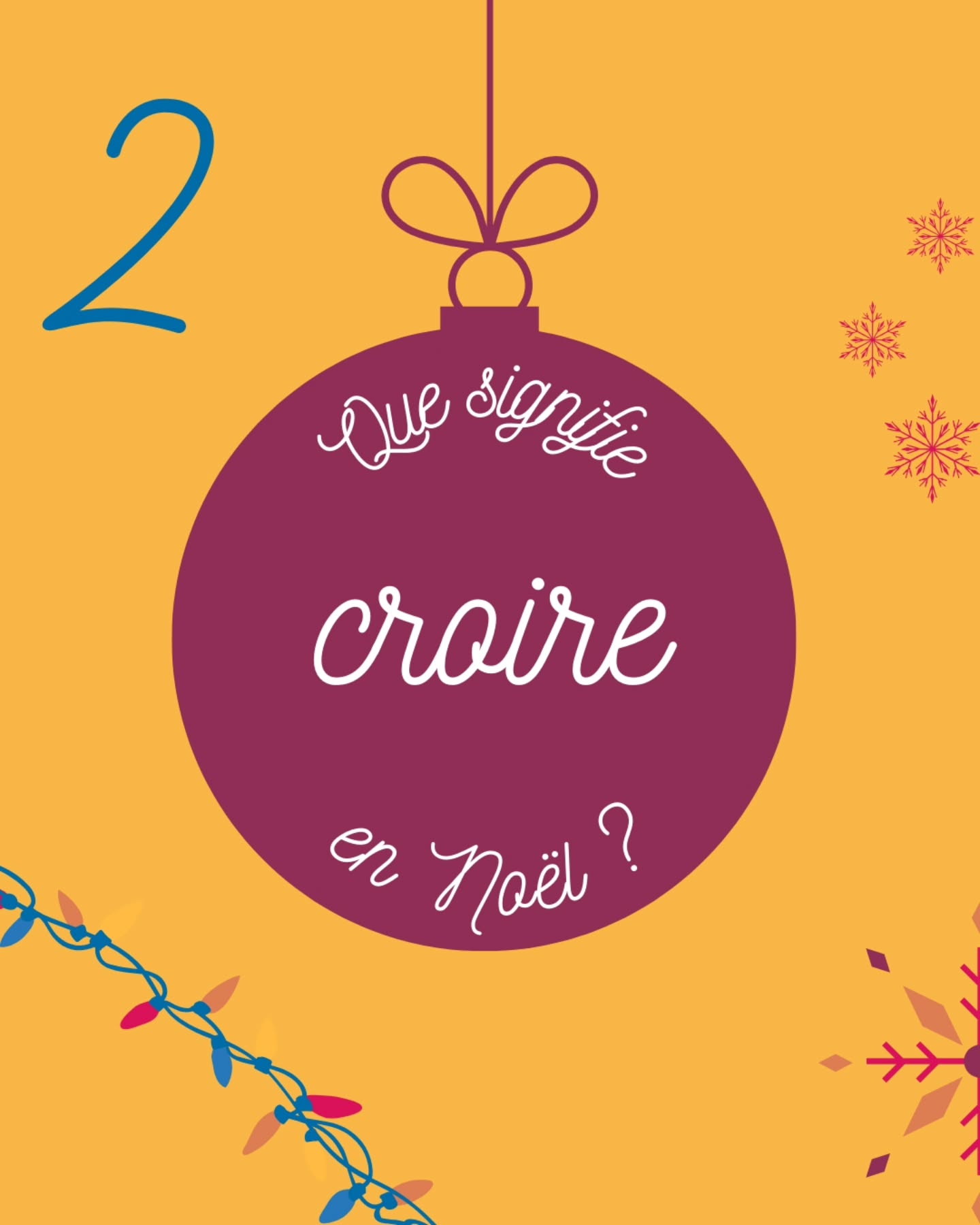 Deuxième case de notre calendrier de l'Avent avec une question : que signifie croire en Noël ?
On vous répond, mais on attend surtout vos réponses à vous ! ☃️🎄
#calendrierdelavent #Noël #bookstafrance #bookstafr #wattpadfr