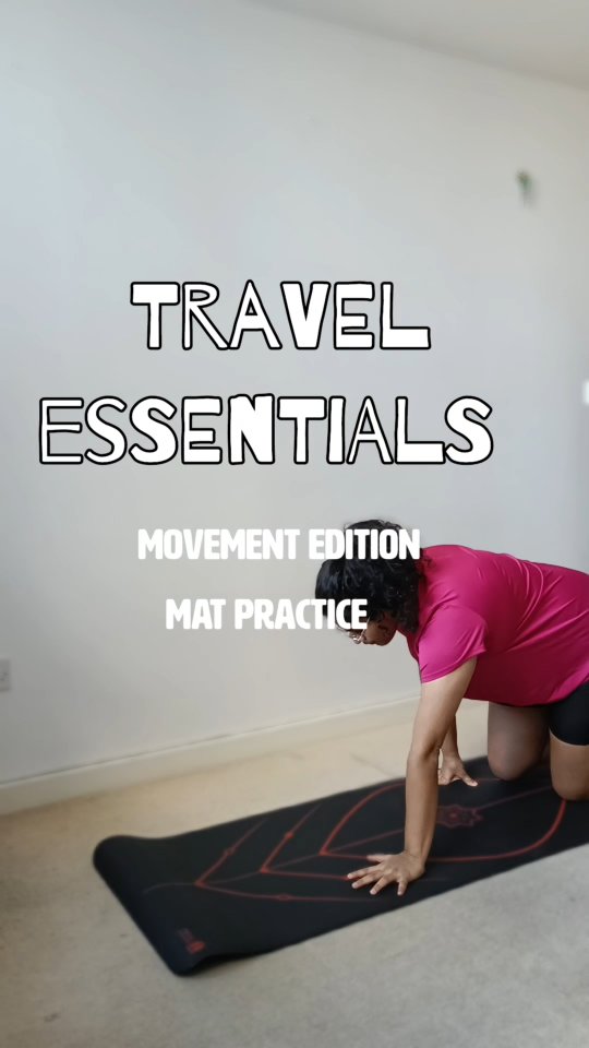 Save this for this next time you travel and need a good stretch, relieve tension and relax the whole body!