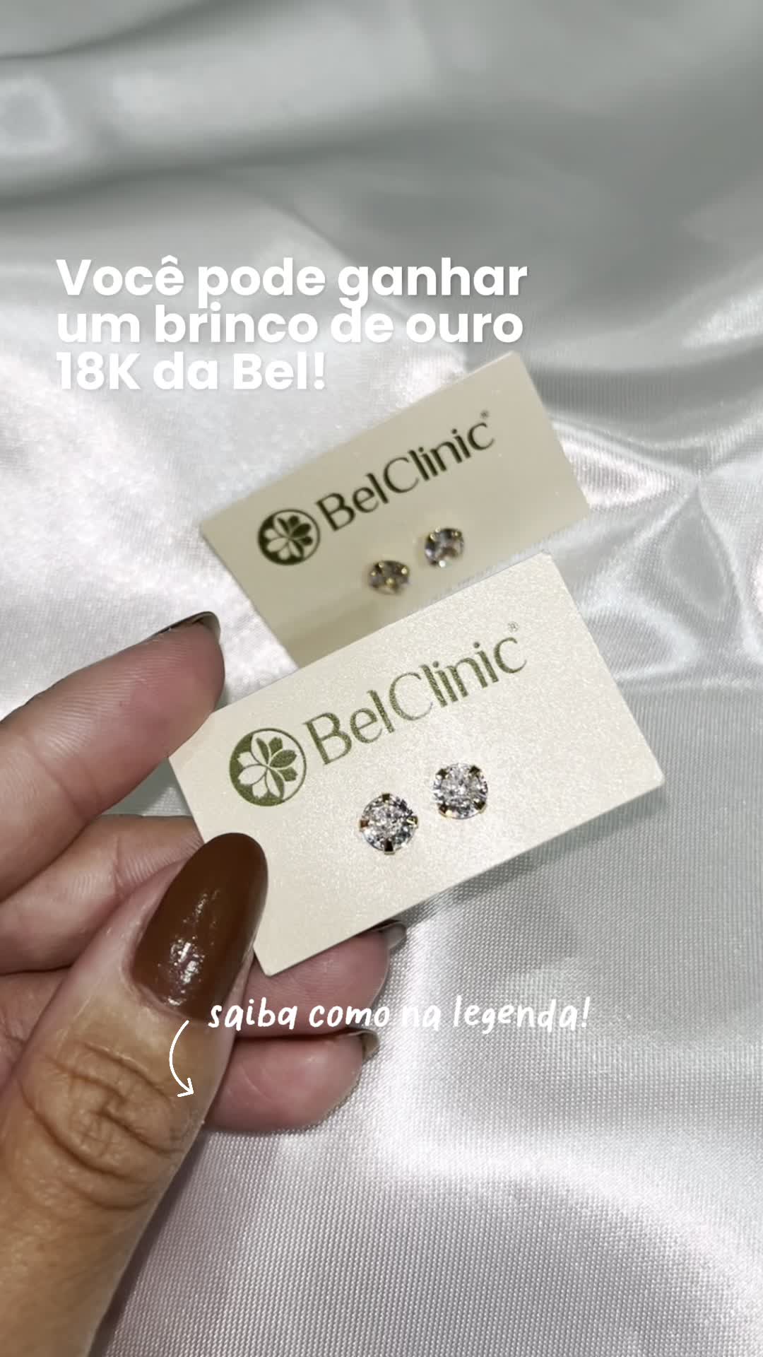 No Natal da Bel, você presenteia duas vezes! 🎄✨
Além de viver um momento de autocuidado, você ainda ganha um brinco exclusivo nas compras a partir de R$349. 💎
Presenteie quem você ama, e não esqueça de se presentear também. 🌟