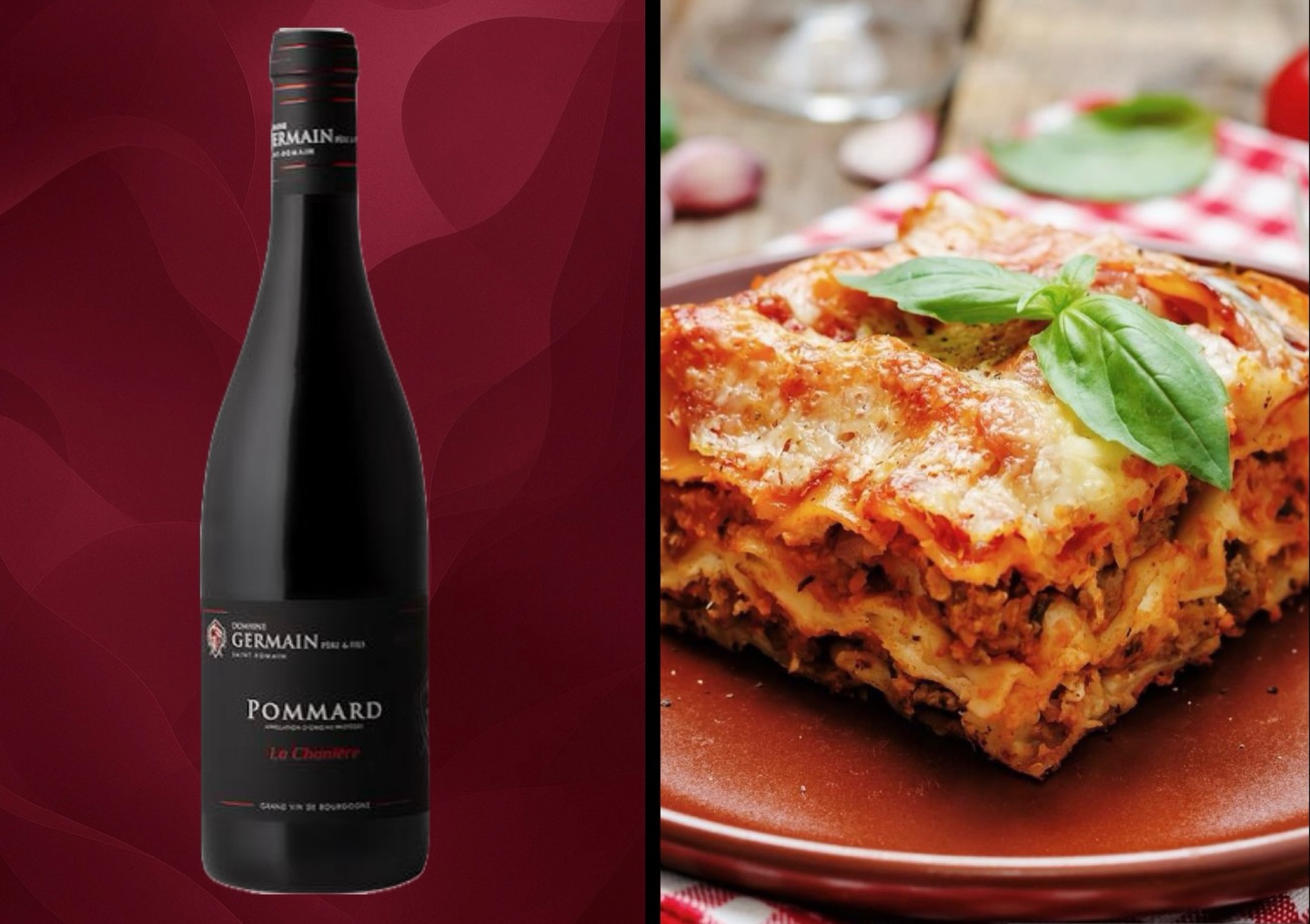2° Giorno di Avvento
Pommard & lasagne al ragù di cervo
Un abbinamento che profuma di bosco e di feste d’inverno.
Il Pommard 2023 di Domaine Germain esprime tutta la forza del Pinot Noir di Borgogna: note di frutti neri, sottobosco e spezie, tannini decisi e una profondità che avvolge il palato.
La struttura del vino incontra la ricchezza della selvaggina in un equilibrio perfetto:
ogni assaggio è un viaggio tra eleganza e carattere.
Un piatto importante, un calice di emozione.
Il secondo rito del nostro Avvento del gusto 🍷
Vuoi la bottiglia giusta per il tuo menù delle feste?
Scrivici! 👇
#FerrandEtAnselme #ChampagneGuyMichel #BlancDeBlancs #WinePairing #AperitivoDiNataloe