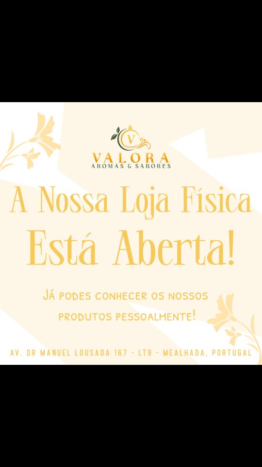 🎉✨ É oficial: abrimos as portas da nossa loja física na Mealhada!
Depois de muito trabalho, dedicação e carinho, finalmente podemos receber-vos num espaço criado especialmente para vos oferecer a melhor experiência.
Aqui vão encontrar qualidade, atendimento próximo e todos os nossos produtos juntinhos num só lugar. Estamos super felizes por dar este passo e queremos muito partilhá-lo convosco! 💛
👉 Venham visitar-nos!
#valora #mealhada #avatimportugal