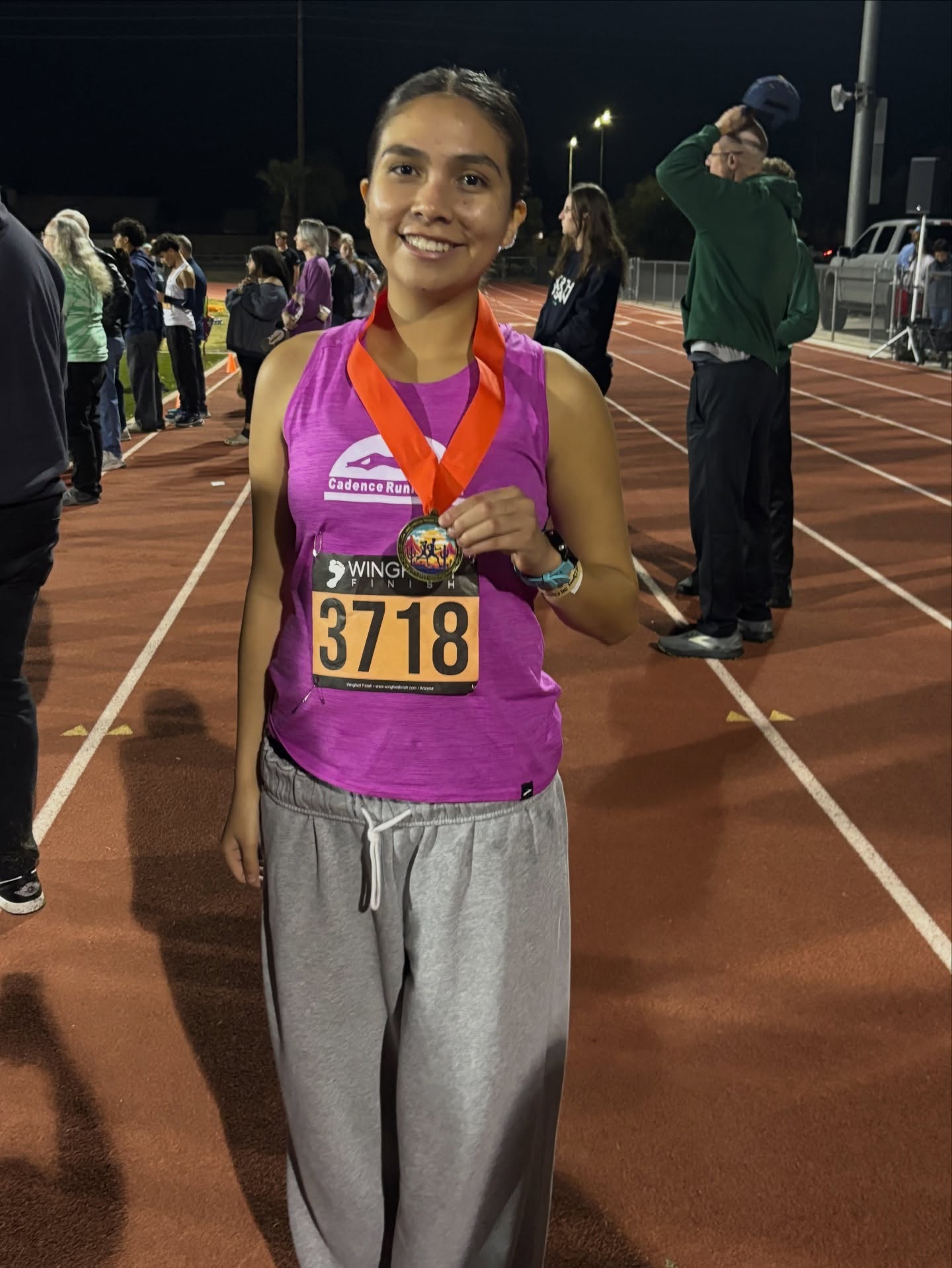 Huge day for Malia today. She closed out her season with a new PR of 18:16, and placing 6th, earning every second of it through hard work, consistency, and commitment. Thank you @distanceinthedesert
We couldn’t be more proud of her, not just for the time, but for the effort she puts in every single day. This was a well-earned way to finish the season strong. Great job, Malia. 🖤