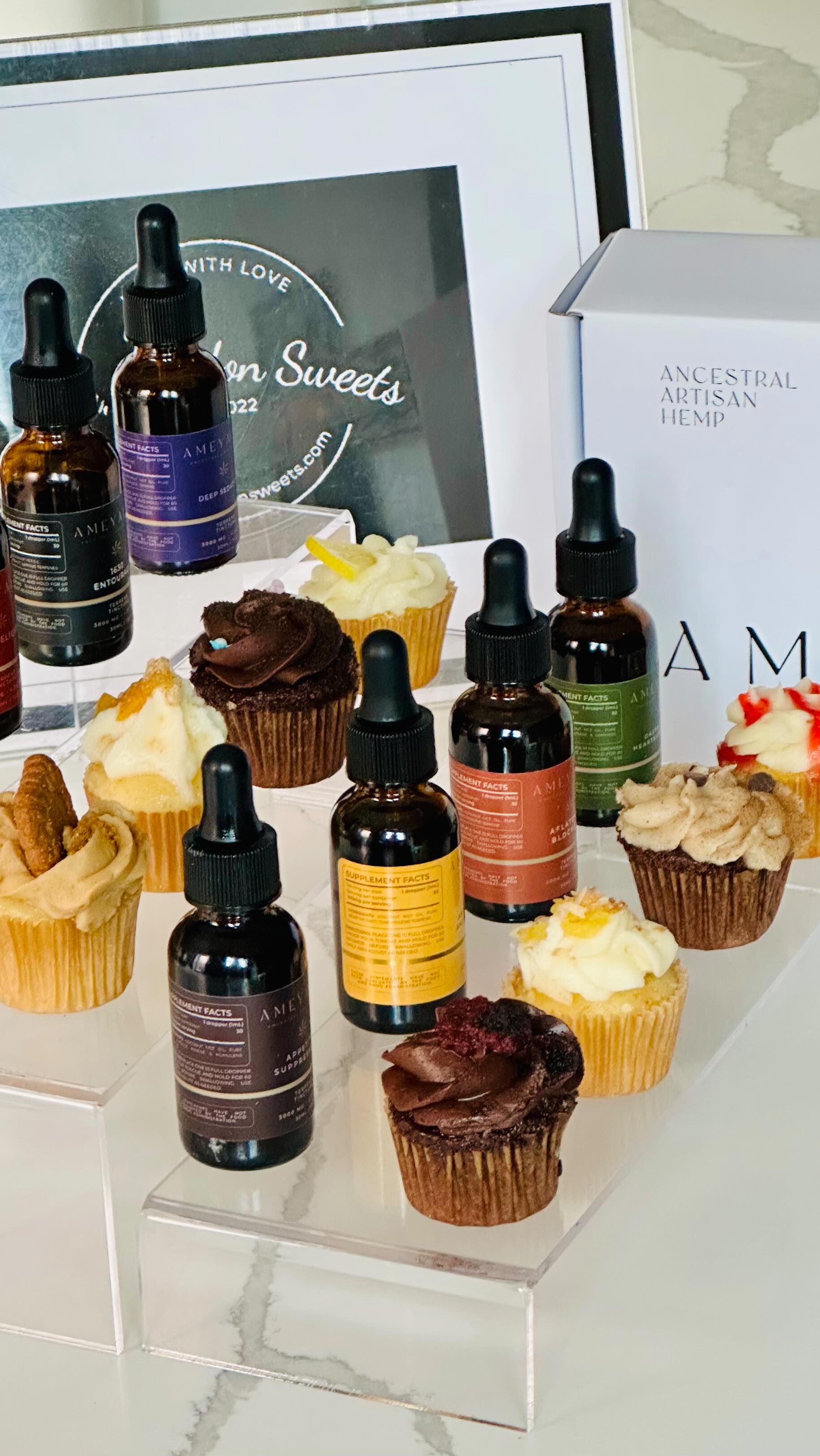 Today 12/6/5 By Any Other Name @baon.bk dispensary, is celebrating their 1st year anniversary.
Try a cupcake infused with the delicious terpenes curated by @ameyalli1630
#brooklyn #infuseddesserts