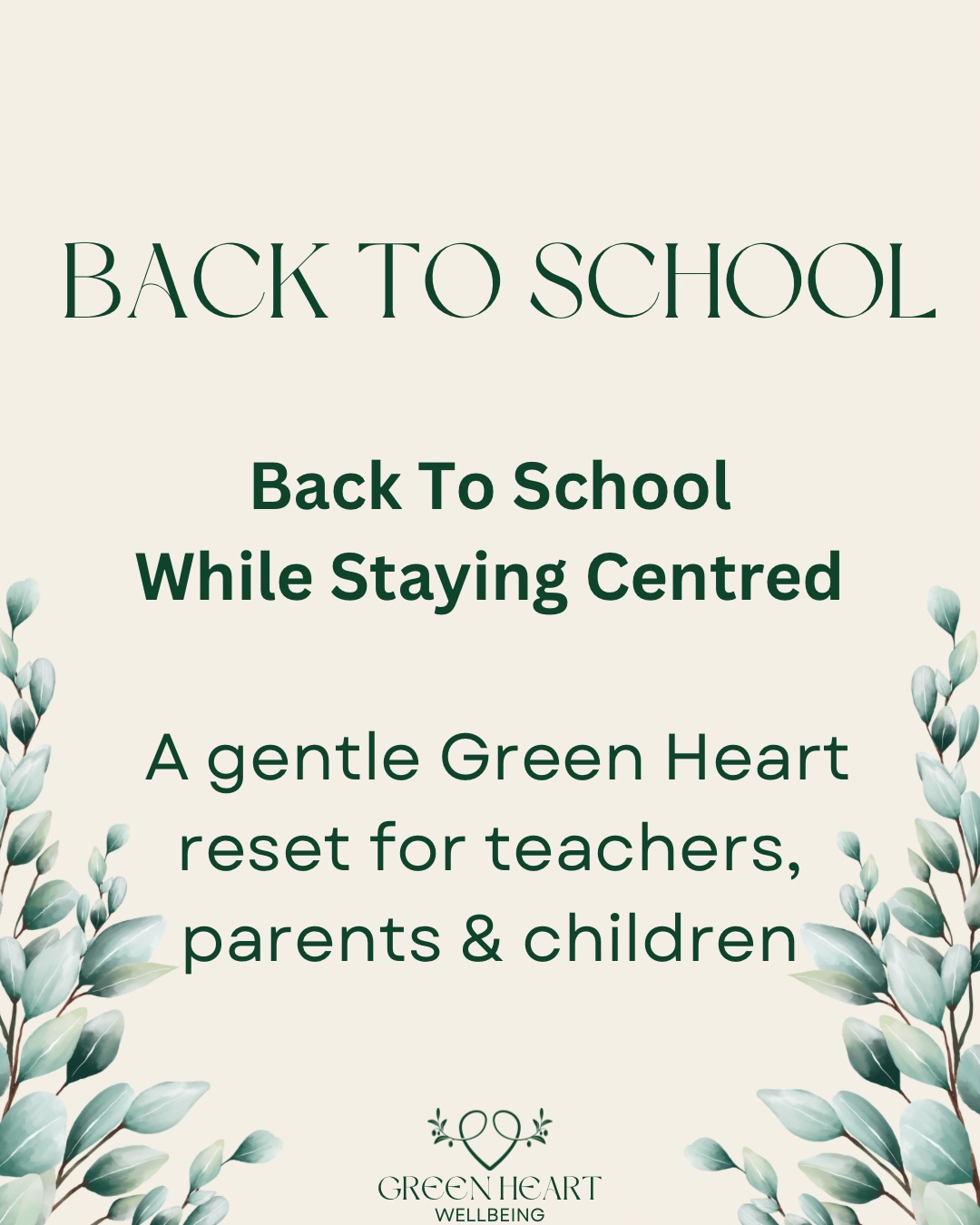 Going back to school in January always arrives with a strange mix of excitement, pressure, and a tiny bit of emotional whiplash. Everyone—teachers, parents, children—is shifting gears at the same time, and our nervous systems feel it long before our to-do lists do.
Back to school doesn’t have to mean back to rushing. It can be a return to ourselves.
This carousel is a gentle reminder that transitions don’t need hacks or hustle… they need humanity. When we begin softly, we regulate the nervous system, spark curiosity, and set the emotional tone that children naturally mirror. That’s wellbeing science in its simplest form.
If you’re heading into Monday, choose a humane pace. A single sentence of intention. A tiny ritual that marks the shift. One thing you consciously don’t do. These are the practices that actually build resilience and motivation—not pressure.
Whether you’re a teacher, a parent, or a child finding your way back into routine… let next week be a soft beginning.
The gentler the start, the steadier the journey for the children — and for us.
#greenheartwellbeing #backtoschool #wellbeingineducation #positivepsychology #positiveeducation #wellbeingscience