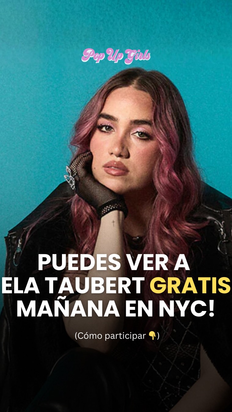 Estamos regalando 2 entradas para ver a Ela Taubert en vivo MAÑANA (7 de diciembre) en Racket NYC 🎤💖
(English version below rules ⬇️)
Cómo participar:
1️⃣ Sigue a @popupgirlsnyc y @elataubert
2️⃣ Comenta quien llevarías 👯♀️
✨ Bonus: Comparte este post en tus Stories y etiquétennos para una entrada extra
La persona ganadora recibirá un DM por la mañana (7 de dic.) y las entradas serán enviadas por email 📩🎟️🎟️
Participación abierta hasta HOY (6 de diciembre) a las 11:59PM ET ⏰
_______
We’re sending one winner + their bestie to see Ela LIVE TOMORROW (Dec 7) at Racket NYC 🎤💖
How to enter:
1️⃣ Follow @popupgirlsnyc & @elataubert
2️⃣ Comment who’d you take
✨ Bonus: Share this post to your Story + tag us for an extra entry!
Winner will be contacted tomorrow morning (Dec 7) via DM + tickets will be emailed 📩🎟️🎟️
Entries close TONIGHT (Dec 6) at 11:59PM ET ⏰
—
REGLAS / RULES
• 1 ganador(a) recibirá 2 entradas GA para Ela Taubert en Racket NYC el 7 dic. / 1 winner receives 2 GA tickets to Ela Taubert at Racket NYC on Dec 7
• Solo entradas — NO transporte ni gastos / Tickets only — travel/expenses not included
• Debes poder asistir en NYC / Must be able to attend in NYC
• Sin obligación de compra / No purchase necessary
• No afiliado a Instagram ni Meta / Not sponsored, administered, or endorsed by Instagram or Meta
🏷️ #elataubert #nycfree #nycconcerts #conciertosenvivo