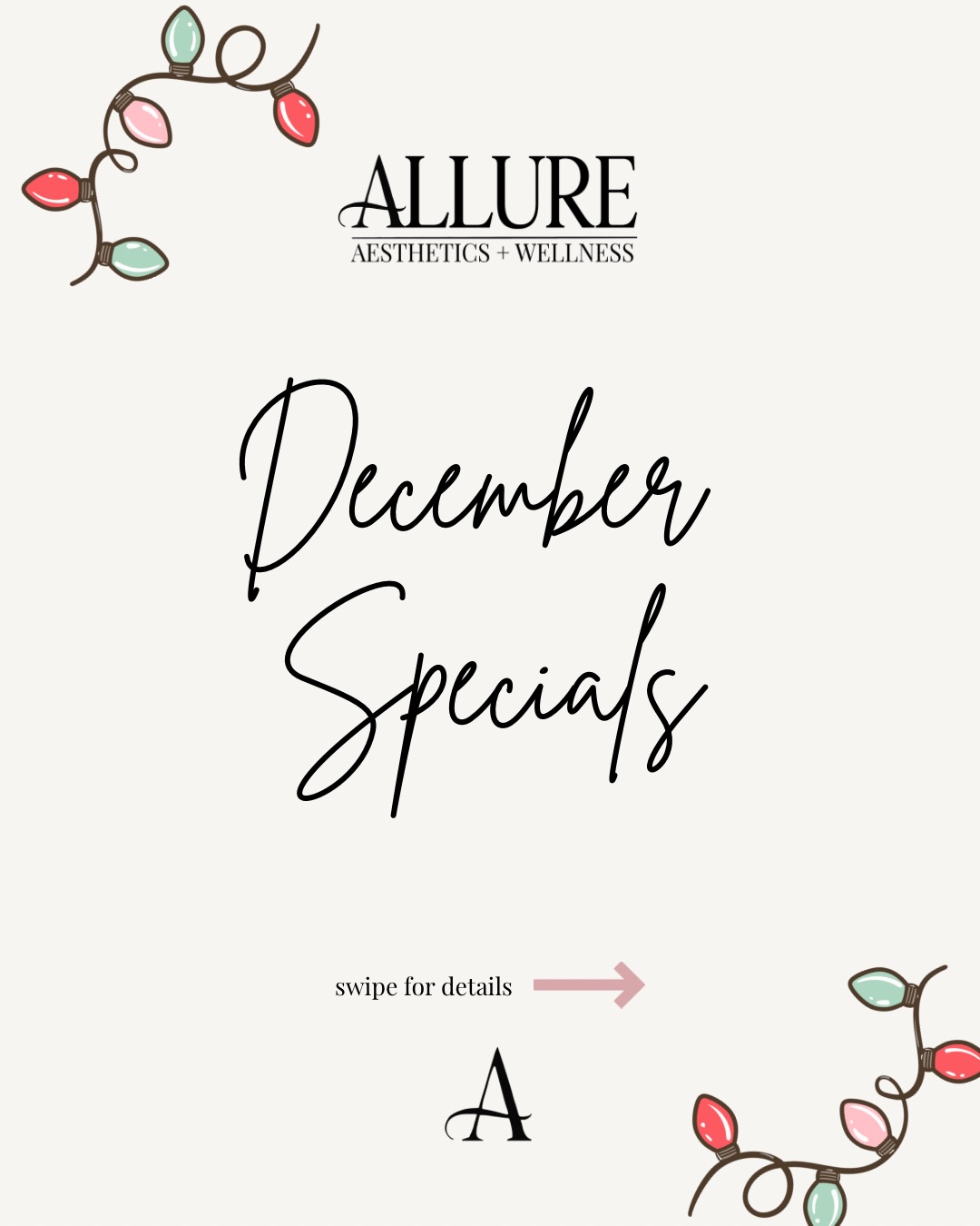 š²December specials at Allure are here all month long!
.
š$100 off Sculptra with purchase of 2 vials (
š$100 off a full syringe of filler
š§āāļøpurchase 3 microneedling sessions for $800 and also receive an Epionce Essential Recovery Kit (regularly $932)
š§āāļøpurchase 3 microneedling PLUS sessions for $1600 and also receive an Epionce Essential Recovery Kit (regularly $1832)
**PLUS is microneedling with the addition of exosomes or PDRN (salmon DNA)
š§“ 20% off Epionce skin care products(in store only)
.
Available for purchase on the website or send a DM! Must be used within one year from date of purchase.
š»www.allure-dbq.com
š 563-258-4698
š§ info@allure-dbq.com
.
Nicole Powers, ARNP, AGNP-BC
@nicolepowers_np
.
#december #decemberspecials #dubuque #dubuqueiowa #iowa #dubuqueia #easterniowa #medspa #medicalaesthetics #nursepractitioner #nurseinjector