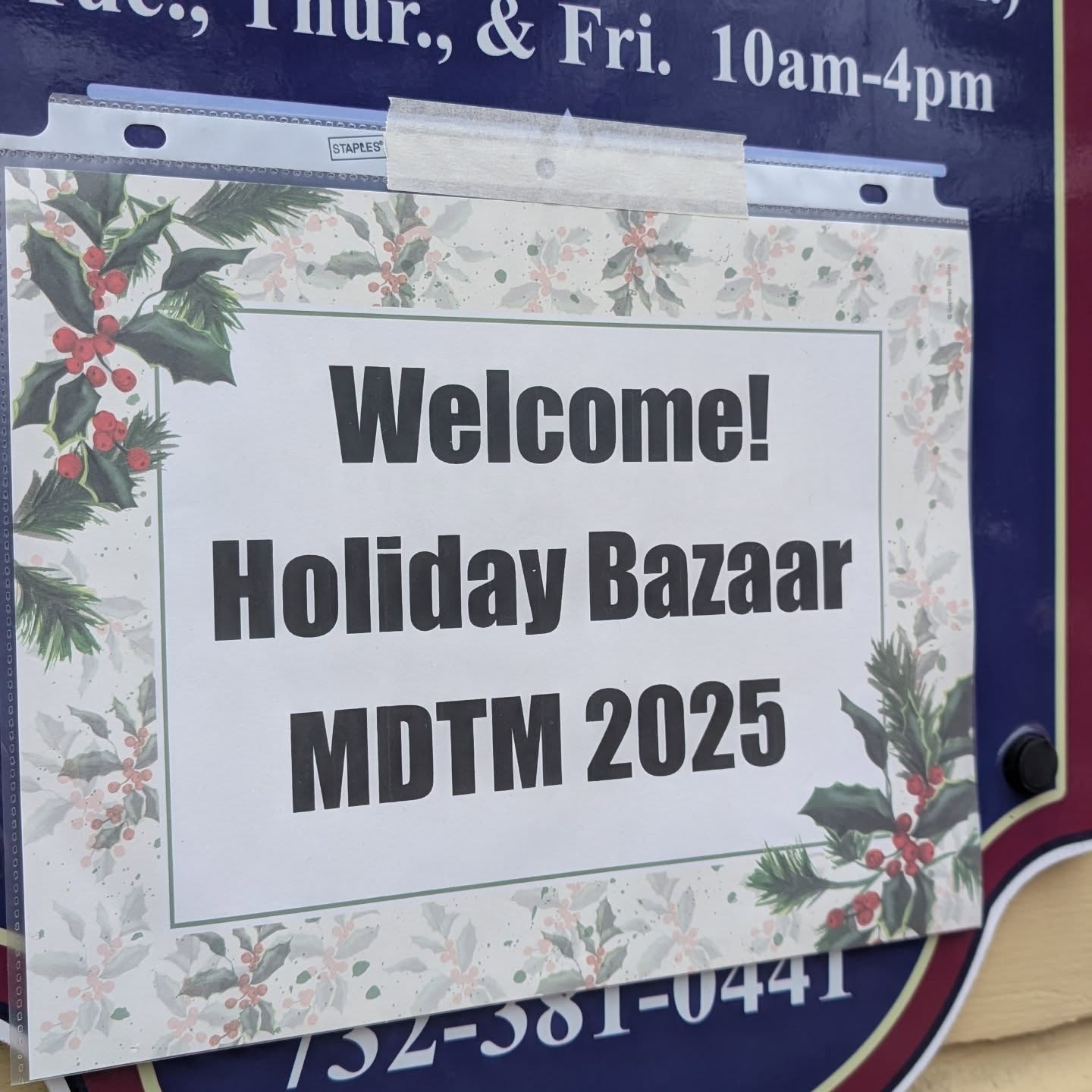 Today's the day! Find that perfect (gently used) gift, check out our gift baskets for sale, from 10 to 2pm today!