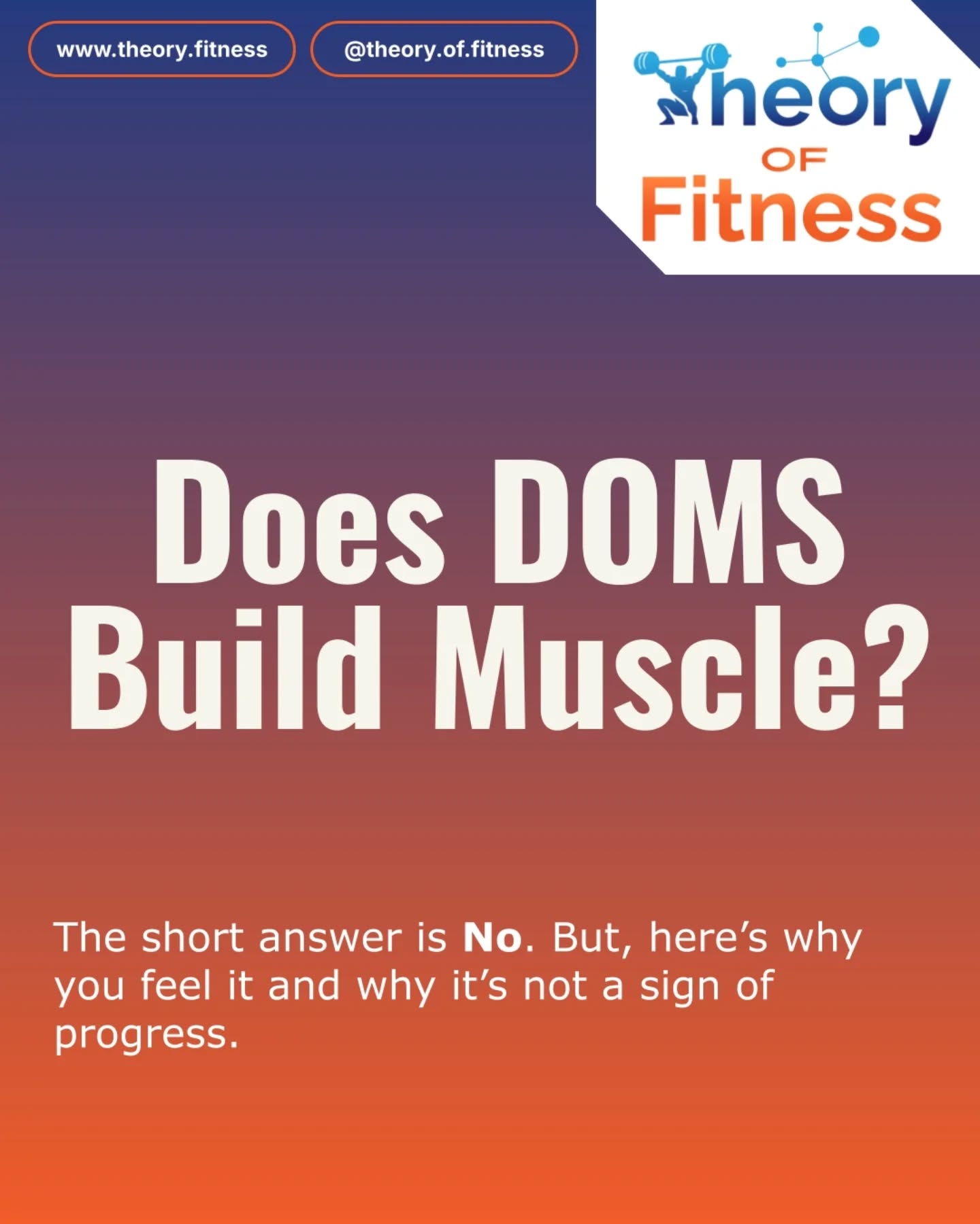 You don’t need to crawl out of the gym to make progress. 💪🔥
DOMS is a pain response, not a growth indicator.
So when you train with a smart plan, you don’t need to be sore to get stronger.
If you want training that’s based on science, tailored to your goals, and actually gets results without beating your body up…
That’s exactly what I do.
📩 Contact me for personalised coaching
🏋️♂️ Strength • Hypertrophy • Athlete Performance • Weight/Fat Loss
📍 Available online + in person
#DelayedOnsetMuscleSoreness #DOMS #strengthandconditioning #fitnessjourney #gymmotivation #strengthtraining #enduranceathlete #functionalfitness #northampton #northamptonshire #fat #fatloss #weightloss #explore #discover #fitnessmotivation #fitness #goals #goal #training #Bodybuilding #personaltrainer #pt #fyp #fitnesslife #gym #progress #explorepage