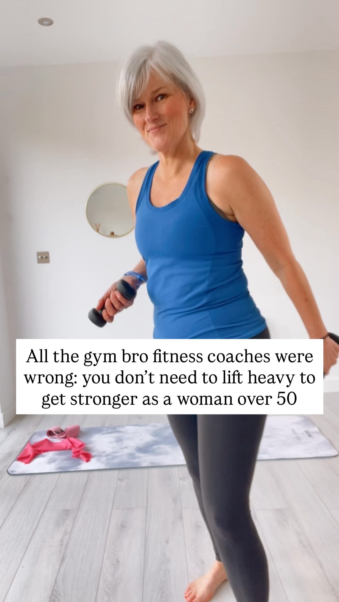 I don’t make the rules….
Right now everyone is shouting from the rooftops about how women in midlife should life heavy weights- and while I have nothing against that and I love how women are now thinking about building stronger muscles and bones for longevity.
But here’s the truth nobody tells you:
Just lifting heavy isn’t the answer to everything.(and what they are also not telling you is that lighter weights/more repetitions, body weights also counts)
If you want a strong,pain free body and healthy joints and a body that’ll carry you into your 50s,60s and 70s…. You need more than just lifting heavy weights.
You need:
👉🏻A spine that can move freely
👉🏻Core strength
👉🏻Joint mobility to prevent injuries
👉🏻Your body needs stability & strength
Here’s the best part:
You don’t have to choose, lifting weights is resistance training, and if you follow a Pilates program designed to build strength so that it loads your body using springs(refomer) bands,lights weight, body weight then that’s also resistance training.
In the end of the day it just depends on what your goal is?
🏋️♀️If your goal is to deadlift your own body weight? Then get yourself in the gym and start working towards that, Pilates can help but that along will not be enough.
💪🏻If you’re goal is to get off the floor with ease,to keep active for decades to come,be able to chase your grandkids around the garden, and life a life full of movement and adventure and still carry heavy shopping bags in your 80s?
Then Pilates has got your back!
Finally and most importantly:The best type of exercise is the one you enjoy and do consistently. Don’t let the internet ruin your joy of moving for you!
✨Get on the inside track by joining The Strong Life Collective-for women like you, who want to build more strength in your shoulders,core and hips so that you can get stronger as you get older.
While learning to trust your body again to train with more intensity,joy and confidence without worrying about injury.
Comment “READY” and I’ll send you the link to try The Strong Life Collective free for 7 days! 💪🏻
#womenover50 #menopausefitness #homeworkoutsforwomen #pilatesonline #activeaging