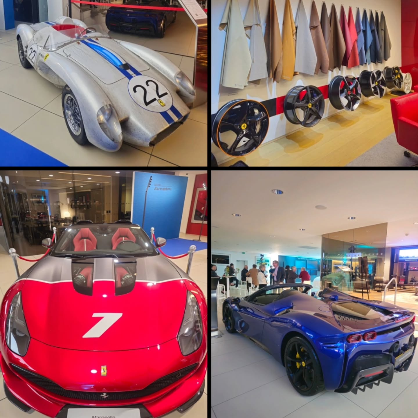 Lovely evening at the Ferrari Amalfi launch. The new Amalfi, a stunning one-off concept car, and plenty of other amazing cars on display! 🏎