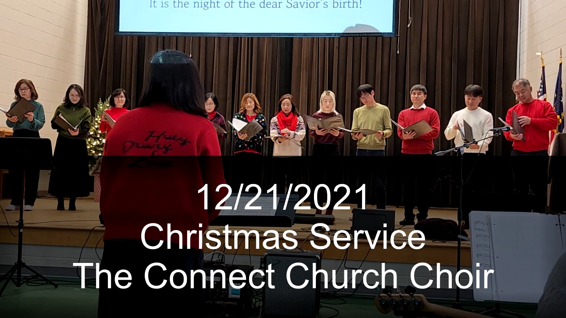 The Connect Church Choir performing during a Christmas Service on 12/21/2021.
The Connect Church (더 커넥트 교회)
https://www.theconnectnc.church/