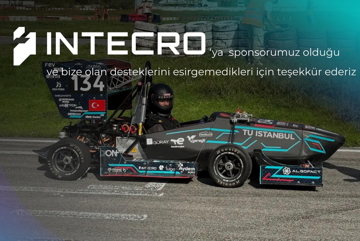 2025 sezonu yolculuğumuzda bize güç ve motivasyon katan değerli destekleri için sponsorumuz INTECRO’ya gönülden teşekkür ederiz!
@intecro @itu1773 @ituprojetakimlari #IntecroRobotics #Intecro #IntecroRobotik #MoreInnovation #intecro #ituracing #IST25