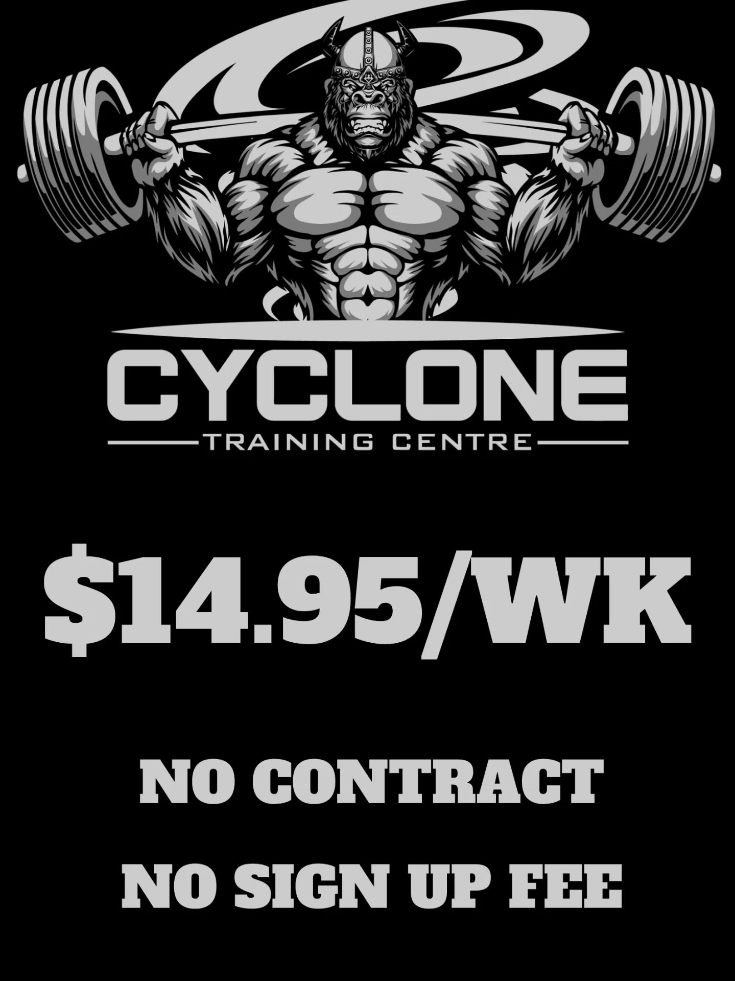 GET THE JUMP ON JANUARY
Sign up during December and for 2026 you'll only pay $14.95/week*.
NO CONTRACT
NO SIGN UP FEE
NO SWIPE TAG FEE
NO CATCHES
*New/returning members only