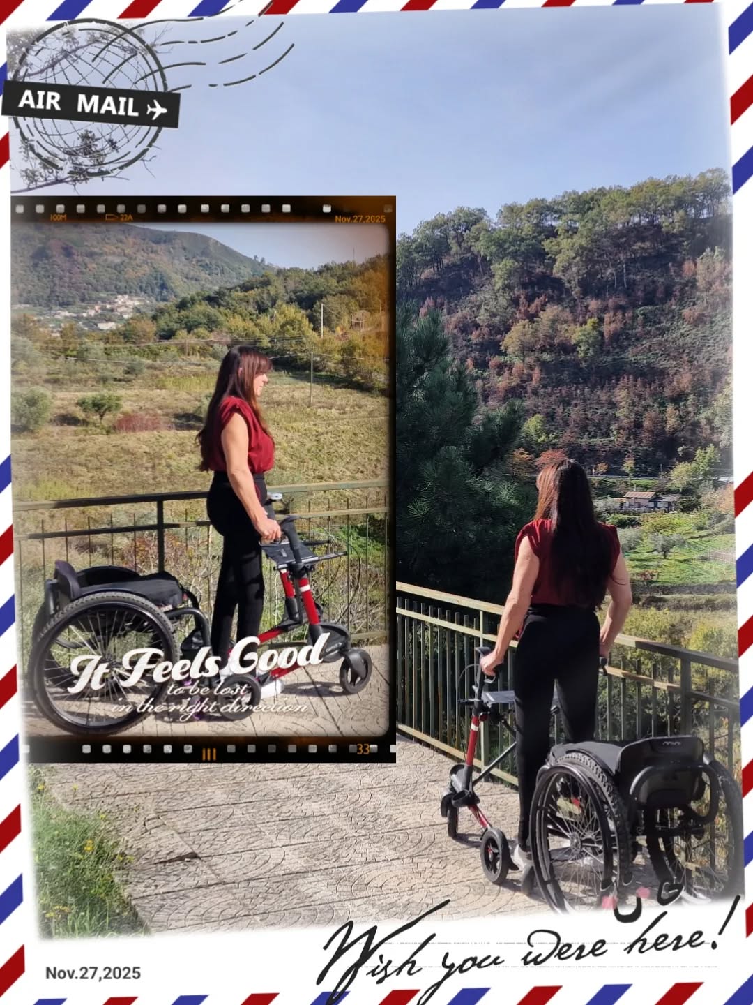 Still i rise... still I walk...