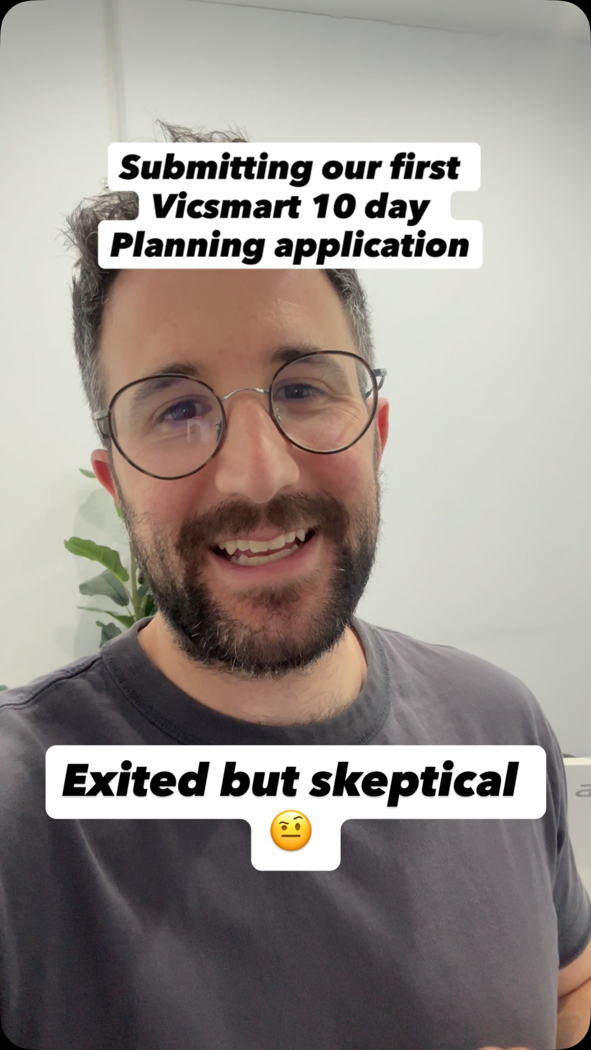 Our First time submitting a 10 day Vicsmart Planning Application. I’m still sceptical but we’re very exited to see how this process works and if it is what they say it is. Stay tuned!