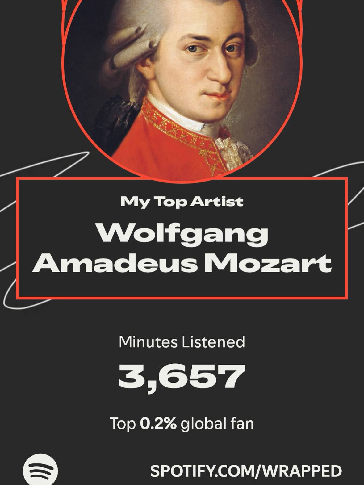 🎶The cat’s out of the bag. I’m obsessed with Mozart and my Spotify “listening age” is 84…I hope I don’t look it 👀 In truth, as a working performer and musician - I prefer to spend my free time listening to classical music and instrumental jazz. It’s a great way to clear my head without over analyzing what I’m hearing. And my fellow musicians who have traveled with me this time of year also know I enjoy Christmas music 🎅 I wonder how many other musicians can relate? #music #mozart #classicalmusic #sonata #instrumental #jazz #instrumentaljazz #professionalmusician #singer #piano #orchestra #spotify #spotifywrapped