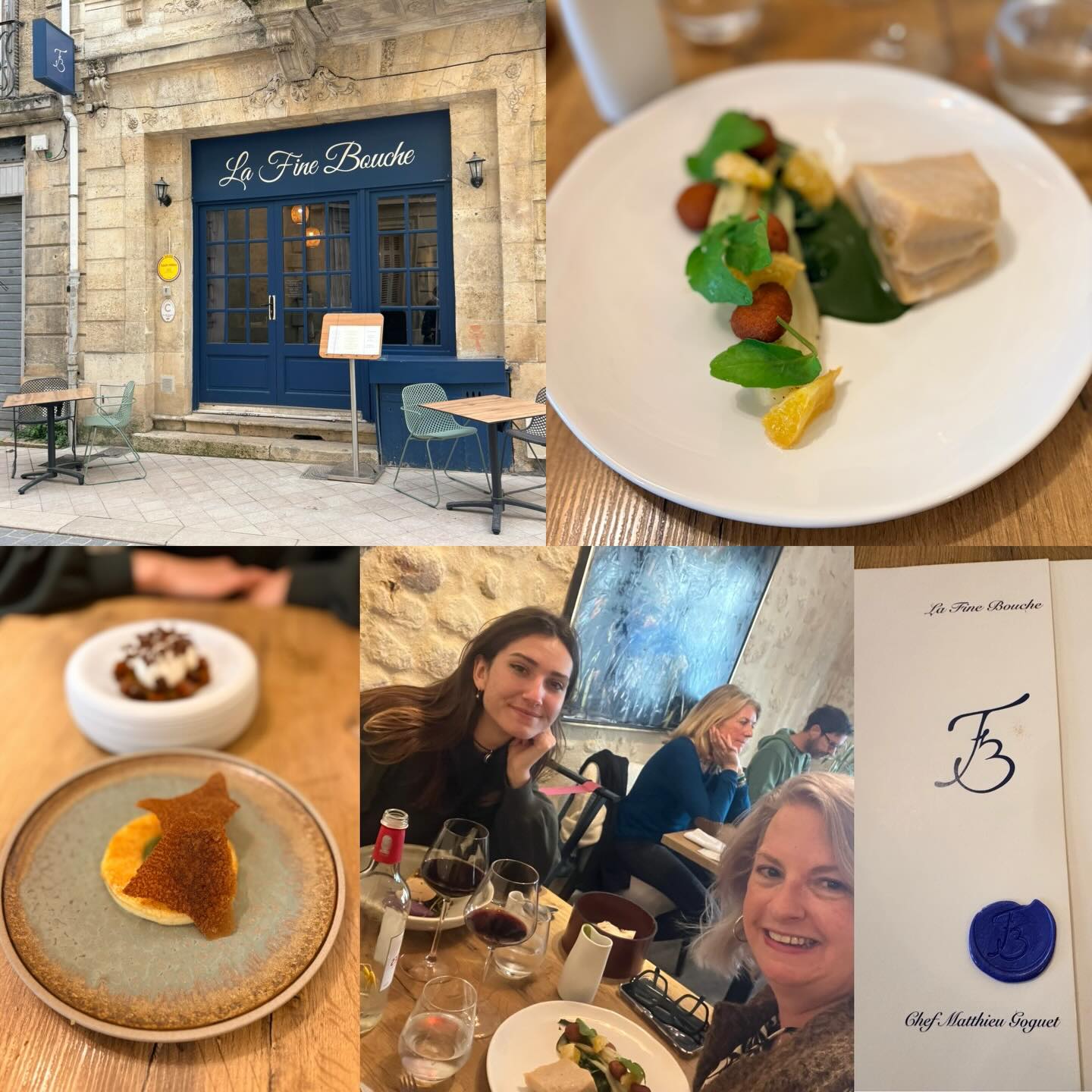 A delicious lunch today @lafinebouche33 ! The detail, the mixture of tastes, texture & originality. Pleasing for all the senses. Chef Mathieu Goguet - Lunch was a real pleasure! Will be returning & of course recommending!! #bordeaux #bordeauxrestaurant #bordeauxmaville #wheretoeat #wheretoeatbordeaux #gourmet #france #tourguidelife