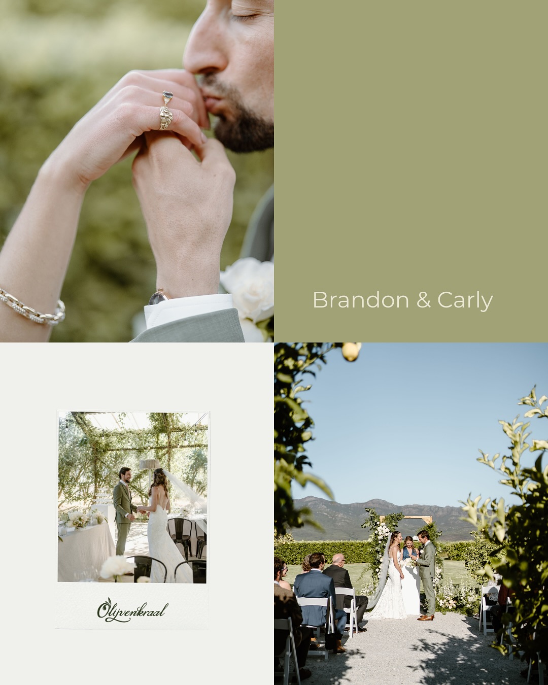 You can never go wrong with an olive green palette when getting married here at Olijvenkraal.
Green tones are a favourite!
Amazing team who made everything possible for Carly & Brandon!
Photographer: @theharvesttimes
Wedding Planner: @thegrandplanner
Venue: @olijvenkraalweddings
Makeup: @skoonliefbeauty
Florist: @thegrandbotanist
Stationary: @paperrings.studio
Cake: @thesweetartcakery
Live Music: @shazamusician
DJ: @iamdjpepe
#winelandswedding #Olijvenkraal #2026weddings