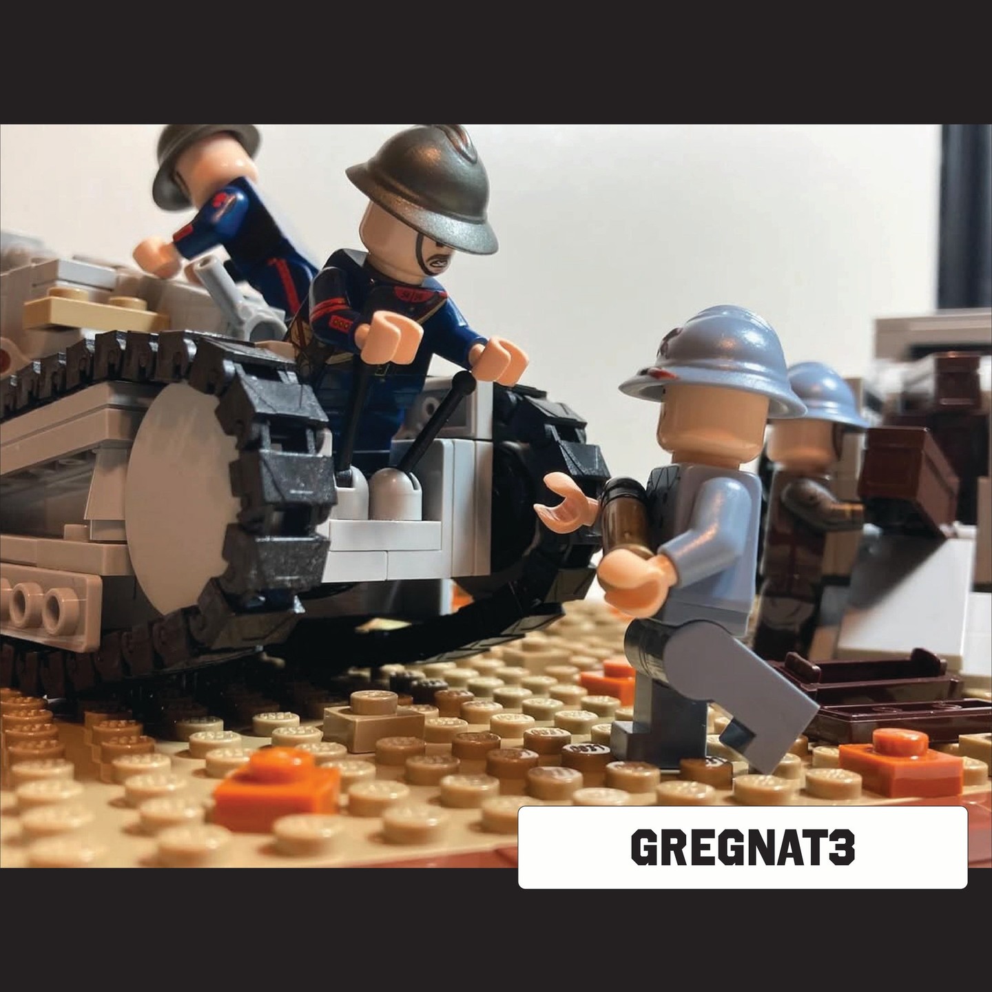 📸 This weeks winner of the UB Sunday Showcase is @gregnat3 with extraordinary moc of WW1 French Soldiers with one of gregs amazing builds as well! Remember if you'd like the chance to be featured and win a 15% discount on your next United Bricks order post something of yours and tag us!
-
#unitedbricks #minifigure #lego #minifigures #legolife #legohistory #historical #historicalminiatures #repostsunday