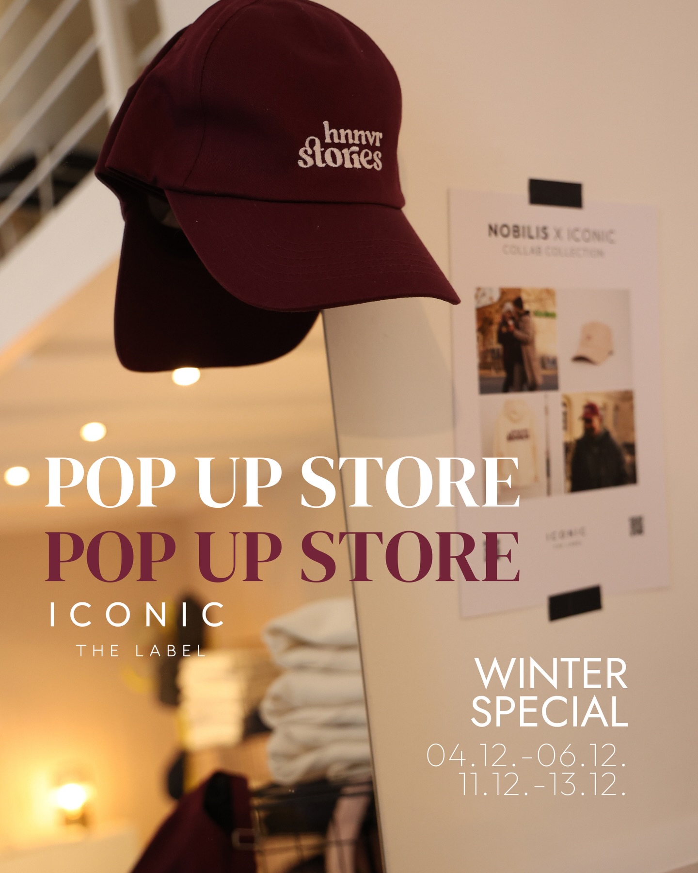 ICONIC Pop-Up Store: Open now. Where?📍Sallstraße 35, Hannover.
Hannover Pieces - für alle, die Hannover für genauso underrated halten, wie wir. ICONIC steht für minimalistische, urbane Streetwear – unisex, oversized, aus nachhaltigen Rohstoffen gefertigt, in Deutschland veredelt. Jedes Piece ist durchdacht: clean im Design, stark in der Message. Mit einer Prise Lokalkolorit, die nur Eingeweihte verstehen. Mode, die nicht schreit, sondern flüstert: If you know, you know.
We dropped our new collection 🔥 Unsere Winter Kollektion, die nobilis x iconic Kollektion und eine exklusive Kids Collection sowie einige Specials, die es nur im Pop-Up gibt.
Everything you see in Shop: you can try on, you can shop. Und ja, der Online-Shop läuft parallel - aber wer noch auf der Suche nach Weihnachtsgeschenken ist, wird den Pop-Up lieben. Vor Ort könnt ihr auch Gutscheine kaufen - das perfekte Geschenk für alle, die sich nicht entscheiden können! 💌
Die ersten beiden Tage? Insane! Danke für all euren Support und dass ihr unsere Pieces genauso feiert, wie wir! 🥹🫶🏻
OPENING HOURS
First Weekend:
04.12 · ab 17 Uhr
05.12 · 15–20 Uhr
06.12 · 11–17 Uhr
Second Weekend:
11.12 · 17–20 Uhr
12.12 · 15–20 Uhr
13.12 · 11–17 Uhr
See you there. Let’s get iconic. 🔥
#iconicthelabel #hannoverfashion #popupstore #hannover