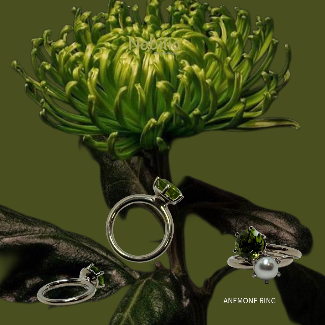 ANEMONE — een betekenisvol geschenk
Twee interpretaties van dezelfde bloem, elk met een eigen karakter.
De Anemone ring met 10 mm peridot in witgoud vangt licht en diepte. Frisgroen, levendig en helder — een steen die staat voor groei, balans en vernieuwing.
De Anemone ring met 7,5 mm parel, omringd door zes briljanten, ademt zachtheid en tijdloze elegantie. Witgoud als stille drager van rust, puurheid en verfijning.
Een sieraad om te geven wanneer woorden tekortschieten.
Voor kerst. Voor liefde. Voor betekenis.
Nobilia Sieradenatelier
Ambachtelijk vervaardigd in ons atelier in Utrecht.
#nobiliasieradenatelier #anemonering #witgoud #peridot #parel #briljant #kerstcadeau #finejewelry #handgemaakt #goudsmid #utrecht #sieraden