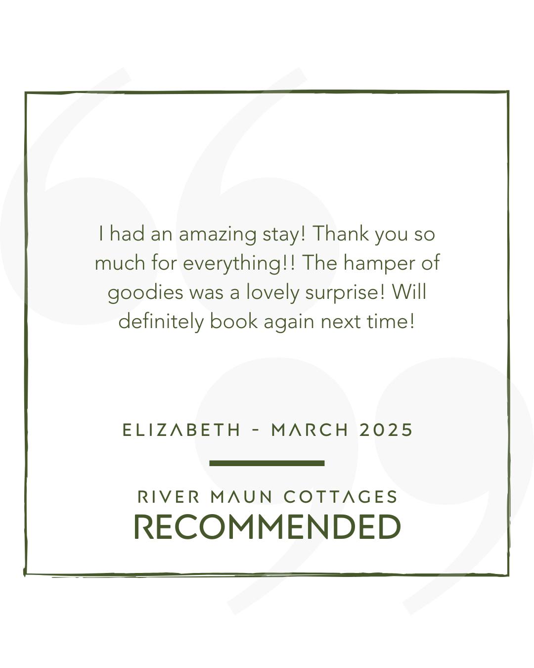 🌟 Another lovely review from a happy guest!
“I had an amazing stay! Thank you so much for everything!! The hamper of goodies was a lovely surprise! Will definitely book again next time!”
It’s the little touches that make a stay memorable, from thoughtful welcome hampers to a warm, relaxing space you’ll want to return to 💛 We love hearing when our guests feel right at home.
#VillageHolidays #GuestReviews #CountrysideEscape #ThoughtfulTouches #WelcomeHampers #FeelAtHome #NottsHolidayCottage #UKStaycation #CosyRetreat #RepeatGuest