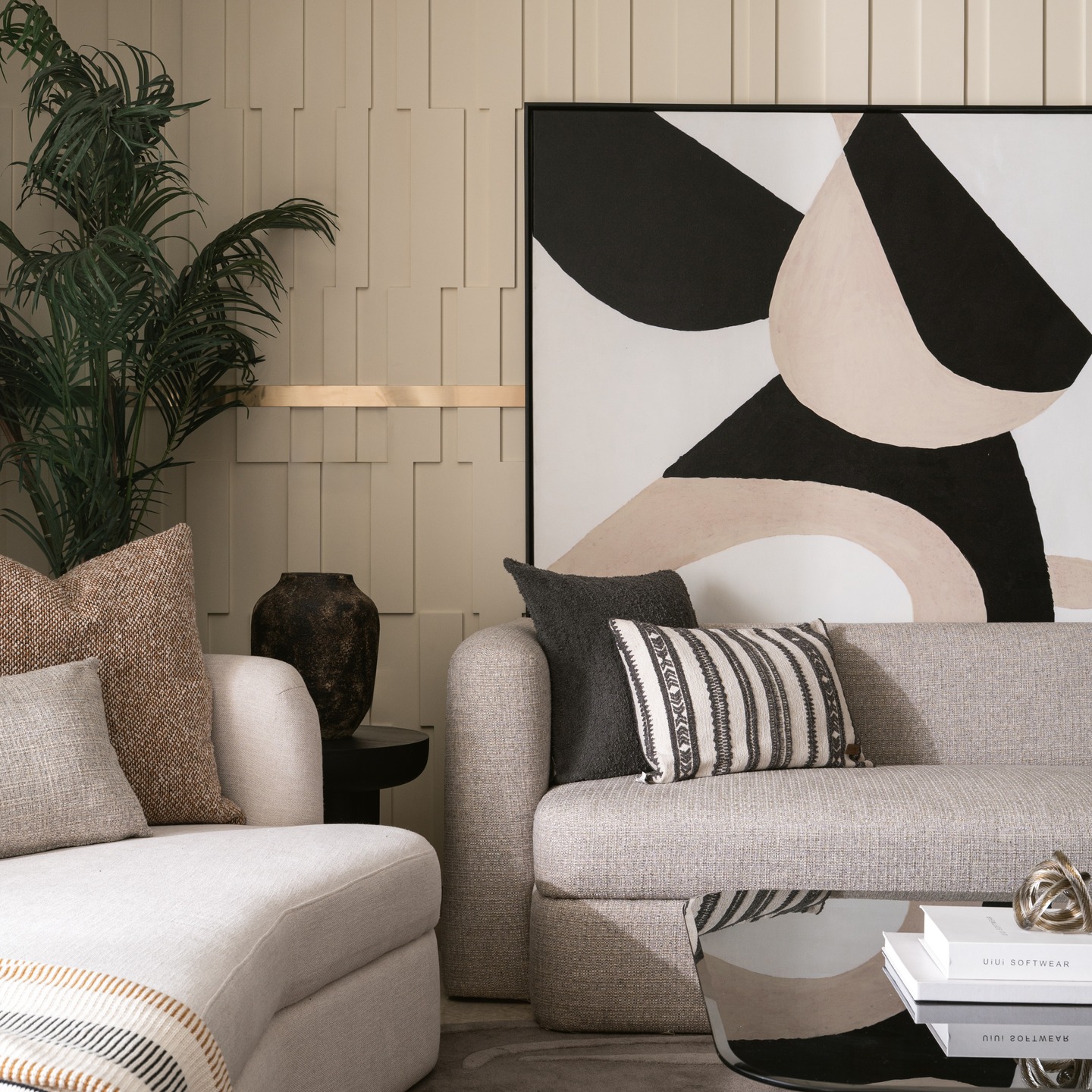 Elevating modern living with a harmonious blend of texture, tone, and timeless design.
Soft neutrals, sculptural art, and layered accents come together to create a space that feels both luxurious and effortlessly calm. ✨
A celebration of comfort & contemporary elegance.
#InteriorDesign #ModernInteriors #LuxuryLiving #ContemporaryDesign #LivingRoomDecor #NeutralInteriors #MinimalistHome #InteriorStyling #HomeDecorIdeas #DesignInspiration #CozyInteriors #TexturedDesign #ArtAndInteriors #FurnitureDesign #InteriorGoals #ModernHome #ElegantInteriors #LuxuryHomes #StyledSpaces #interiorinspo