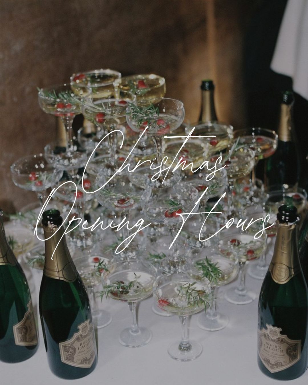 Christmas Opening Hours ✨
Our boutique will be closed from 19th December – 3rd January, but we’ll be opening here and there for our overseas brides home for Christmas, and for our London brides needing to confirm accessories while they’re in town.
These special appointments are first come, first served and won’t appear on our website. Just DM us with your preferred date and time, and we’ll do our best to accommodate you.
Wishing you all the best,
LV Bridal Studio x