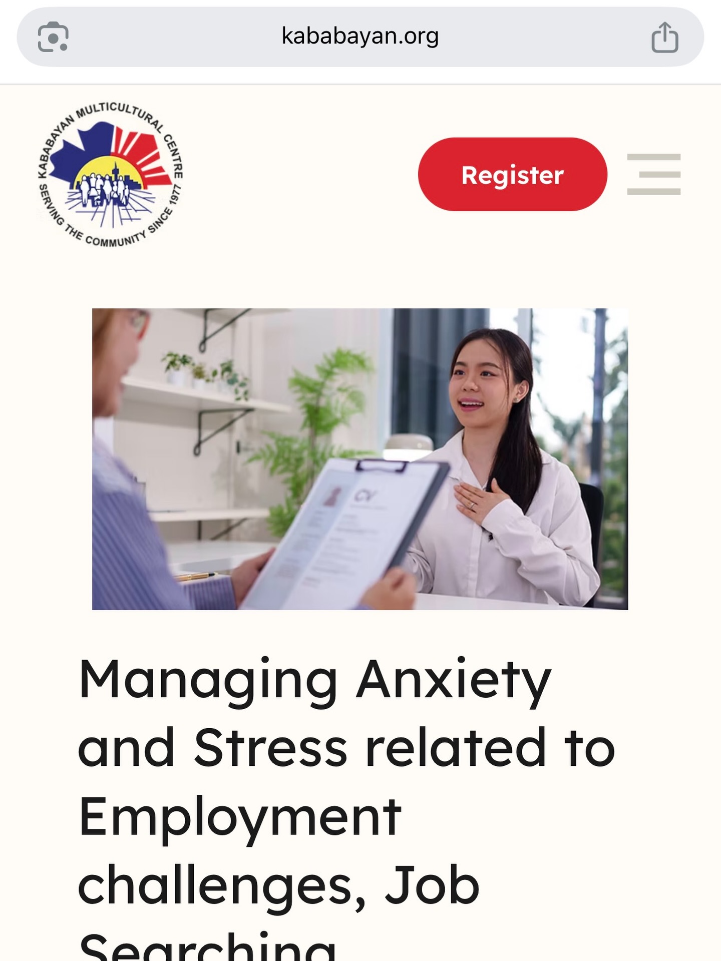 https://www.kababayan.org/event-details/managing-anxiety-and-stress-related-to-employment-challenges-job-searching-interviews-and-newcomer-transitions