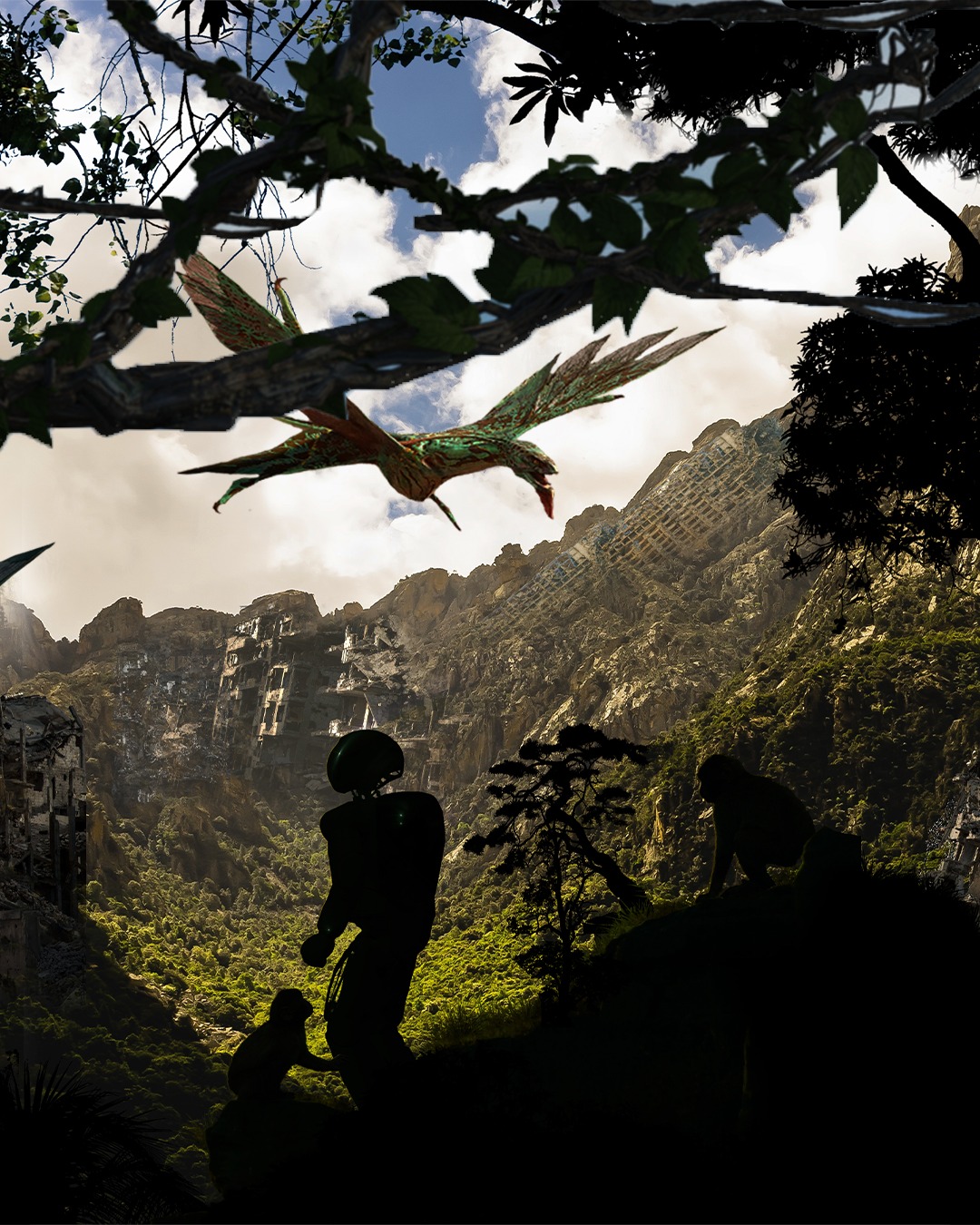 ✎ Petit plaisir de cette fin d’année, pour susciter un peu de rêve en vue des fêtes dans un contexte international trop sombre, la publication d’un ensemble de contenus ces prochains jours en lien avec l’univers d’Avatar de James Cameron dont le nouvel opus sort cette semaine sur nos écrans. L’occasion dans les jours à venir, pour terminer l’année de republier ces peintures numériques (non générées par IA) mixant des œuvres réalisées pour mon livre HOPES avec l’univers de Cameron qui dénonce depuis des décennies au travers de ses films, et ce, avec talent, les dérives de l'humanité et son impact sur l'environnement. Avatar sort cette semaine les écrans.
NO IA GENERATIVE / Pas de génération d’image par IA ici, les peintures originales sont celles du livre d’art HOPES mélangées à des images tirées des précédents opus Avatar.
❯ Livre disponible à l’achat sur le site www.symbiom.org
❯ Plus d'images à venir ces prochains jours / Restez connectés
__________________
#avatar
#ecologie #environnement #planète
#livre #globalwarming #sealevel #climatechange #sciences
#rêve #espoir #utopie #dystopie #futur #future
#sciencefiction #sfx #sf
#digitalartists #painting #artist
#jamescameron #yannickmonget #artbook #book #livres