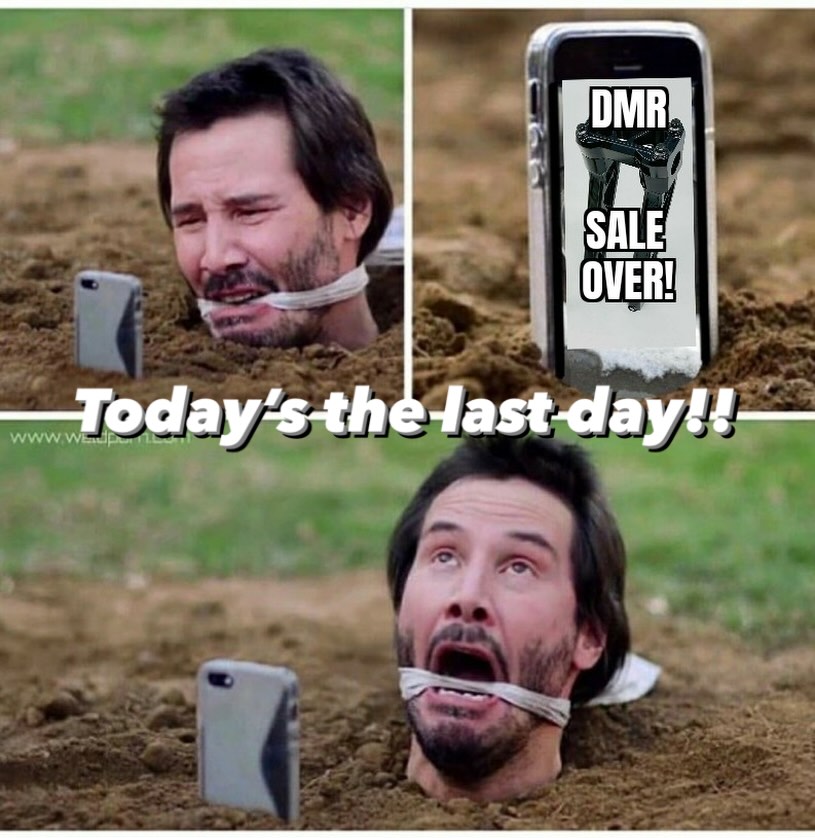 It’s Friday and the last day for DMR BLACK FRIDAY SALES! This was the longest sale we’ve ever run and your last chance to save.
Promo code: “dmrblackfriday” 15% off DMR products
TONS OF FREEBIES!
$500 or more after discount is applied gets free shirt and hat
Buy 7” or taller Diamondback risers, pullbacks or straights, carbon fiber lowers or regular lowers, doesn’t matter, get a free set of anodized, powdercoated, or polished DMR handlebars (chrome not included in free offer)
Buy Beartrap full size floorboards combined with beartrap pegs or beartrap mini pegs or beartrap mini boards, get free Beartrap bagger brake pedal and shifter peg
Buy Destroyer softail brake arm or destroyer short or long shifter arm or pan america adjustable shifter, get a free lightning bolt shift peg with each arm purchased. So if you purchase 2 arms, you’ll get 2 toe pegs.
Buy any set of DMR powdercoated mid controls, get a free set of destroyer footpegs
Buy a set of 6” or taller destroyer risers, pullbacks or straights, and get a free set of riser reducers for 1” bars
Buy a DMR billet motor mount and get a free billet machine
finish switch housing
PUT shirt size, part specifics as far as color, style, fitment, etc. all in the “add a note” section at checkout! We are so busy during the sale, we are not able to email you to ask you specifics. If you do not put it in the “add a note” box, you will get what we put in there. So please put that in there!! Thank you!!!
DeathMetalRacing.com