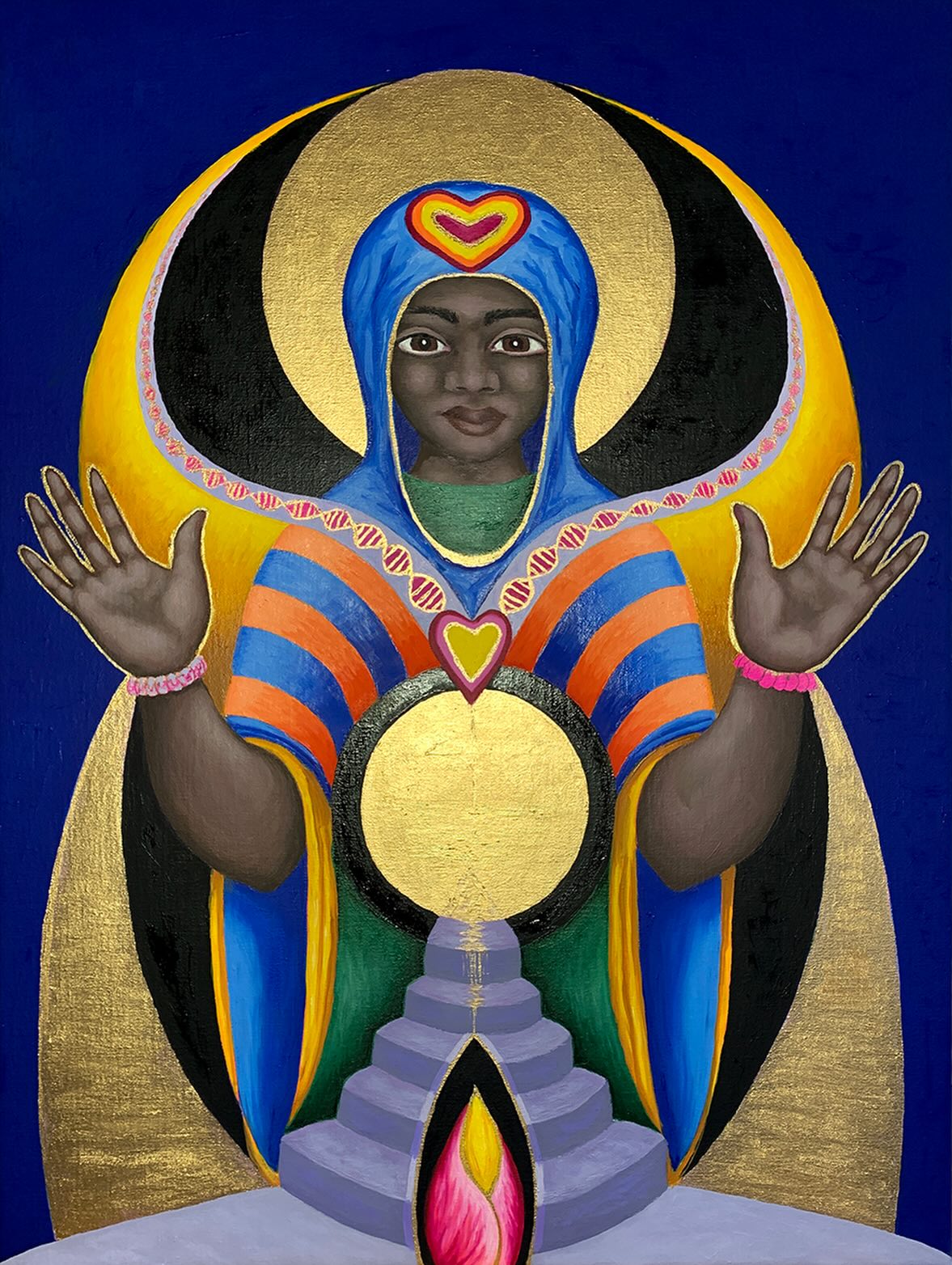 Mary Christmas, love and magic to all my given and chosen family❣️
#marychristmas #blackmadonna #family #art #spiritualart