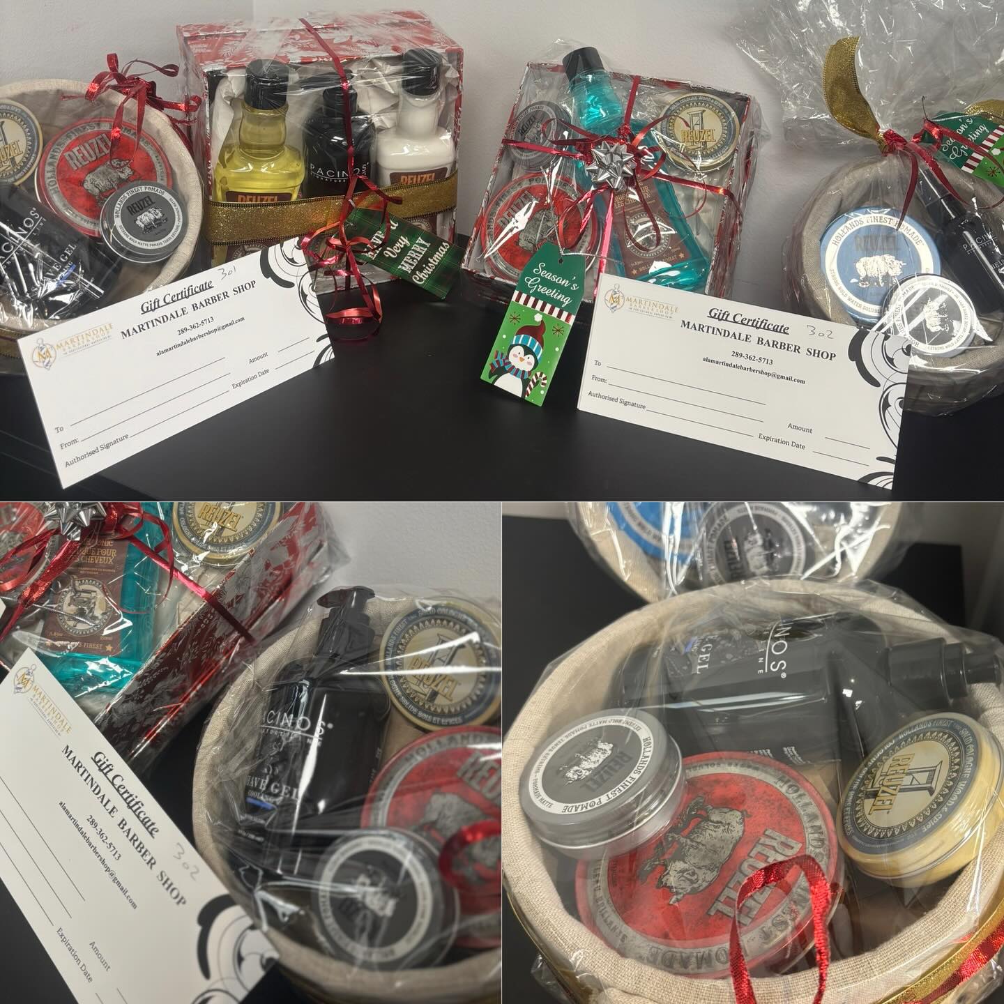 Christmas gift sets now available 🎄💈