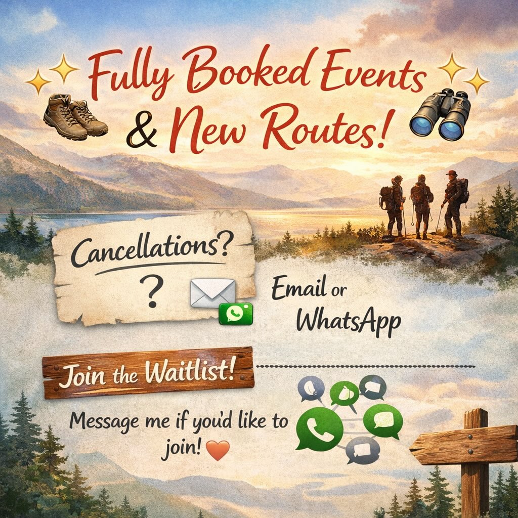 ✨ Fully booked events & new routes ✨
It’s amazing to see so many events filling up and we are so excited to be sharing lots of brand-new routes with you all this year 🥾🤩
Just a gentle reminder around cancellations ⬇️
If you need to cancel an event, please let me know via email or WhatsApp (either is absolutely fine). My contact details can always be found on Google and the YTO website.
www.yorkietalkies.co.uk
🌟 Waiting lists
If you’d like to be added to the waitlist for any event, just drop me a message.
Also make sure you’re in the YTO WhatsApp Phone Tree — this is where last-minute spaces are often shared first.
Thank you as always for your support and understanding, it really helps keep everything running smoothly 🧡
#getmoving #getoutside #YTO #smallbusiness