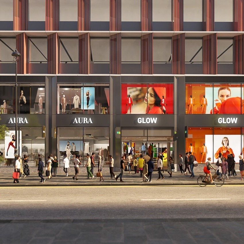 334 Oxford Street is nearing practical completion, with façade works finished and commissioning well underway. The scheme offers new office and retail spaces on one of London’s busiest and most iconic streets.