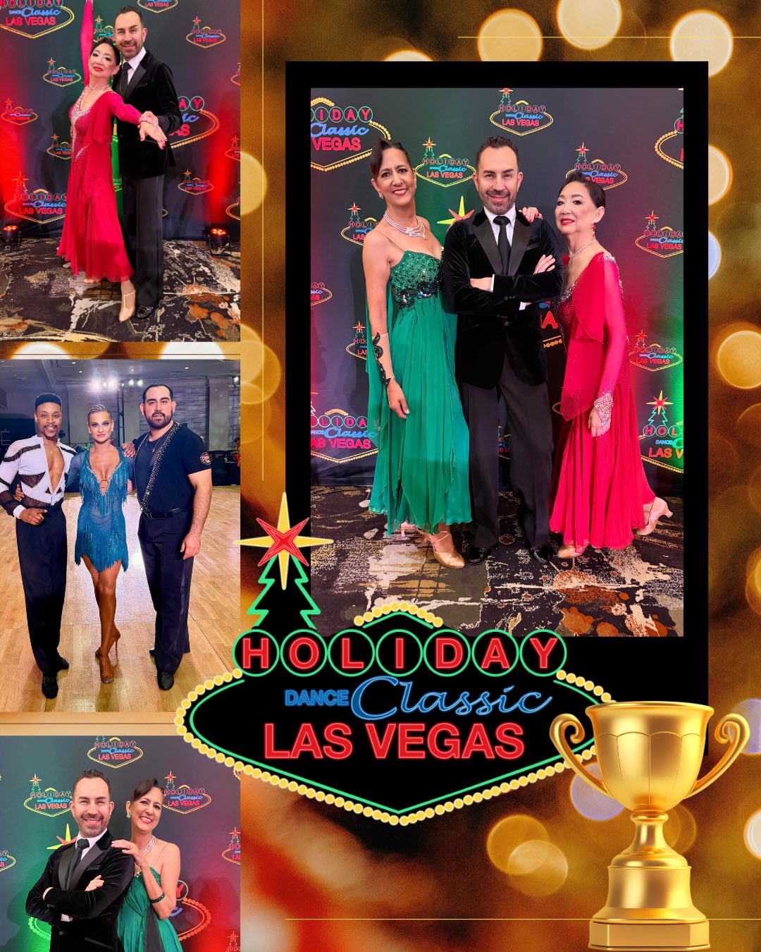 Congrats to our Century Dancesport student competitors and pro staff who made us proud at the Holiday Dance Classic competition. Thank you Wendy Johnson, Mary Murphy, and Sam Sodano for a wonderful event!
Congrats to:
Amanda Billett:
🌟 Top 3 in L-B2 Pre Silver Smooth single dances
Jacqueline Ngo:
🥇 L-C1 Gold Smooth Single Dances
🥇 L-S2 Closed Gold Smooth Scholarship
#centurydancesport #ballroomdancing #proamdance #ballroomcompetition #orangecounty #ocdance