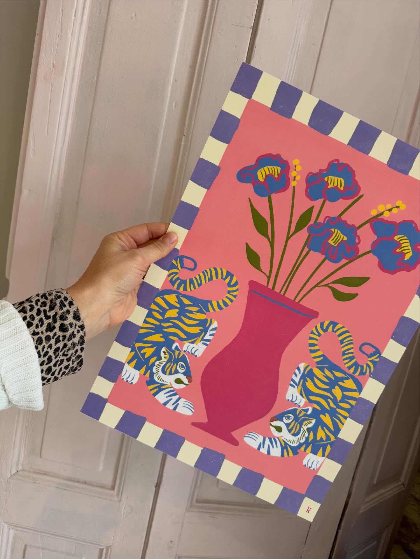 Version print aux mille couleurs !!! Trop contente du rendu 🤓