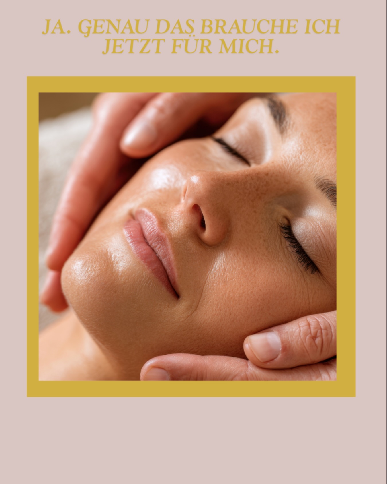 Viele Frauen kommen zu mir, wenn sie merken:
So wie bisher geht es nicht weiter.
Nicht, weil sie Zeit übrig haben.
Sondern weil sie spüren:
Ich brauche jetzt etwas nur für mich.
Eine Behandlung ist oft der Moment,
in dem der Kopf leiser wird
und der Körper endlich loslassen darf.
Ja. Genau das brauche ich jetzt für mich.
#goldencirclebeauty #kosmetikbehandlung #wellnesszeit #entspannen #hautpflege selfcaretime ruhefinden auszeitnehmen