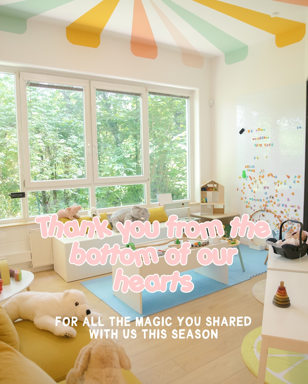 Thank you from the bottom of our hearts ✨
Your messages, your photos, and the joyful smiles of your little ones have filled our season with magic.
We’re truly grateful for your trust and for letting us be part of your Kleeschen & Christmas moments. ❤️
The MintMouse & Unicornor Team