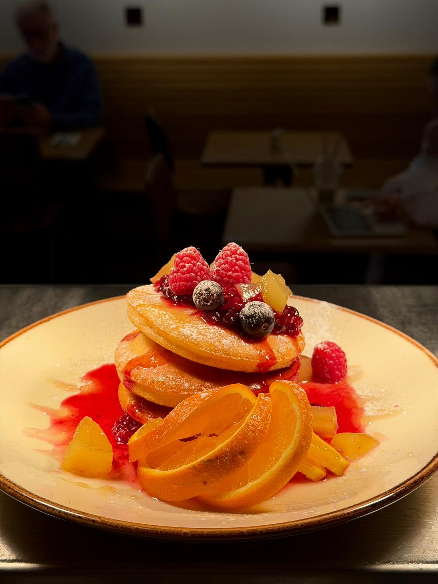 We’re trialling our new menu in Finchley Central and Tollington Park - including our amazingly fluffy buttermilk pancake stack with poached pear and mixed berry compote. The perfect winter treat ❤️ Let us know what you think!