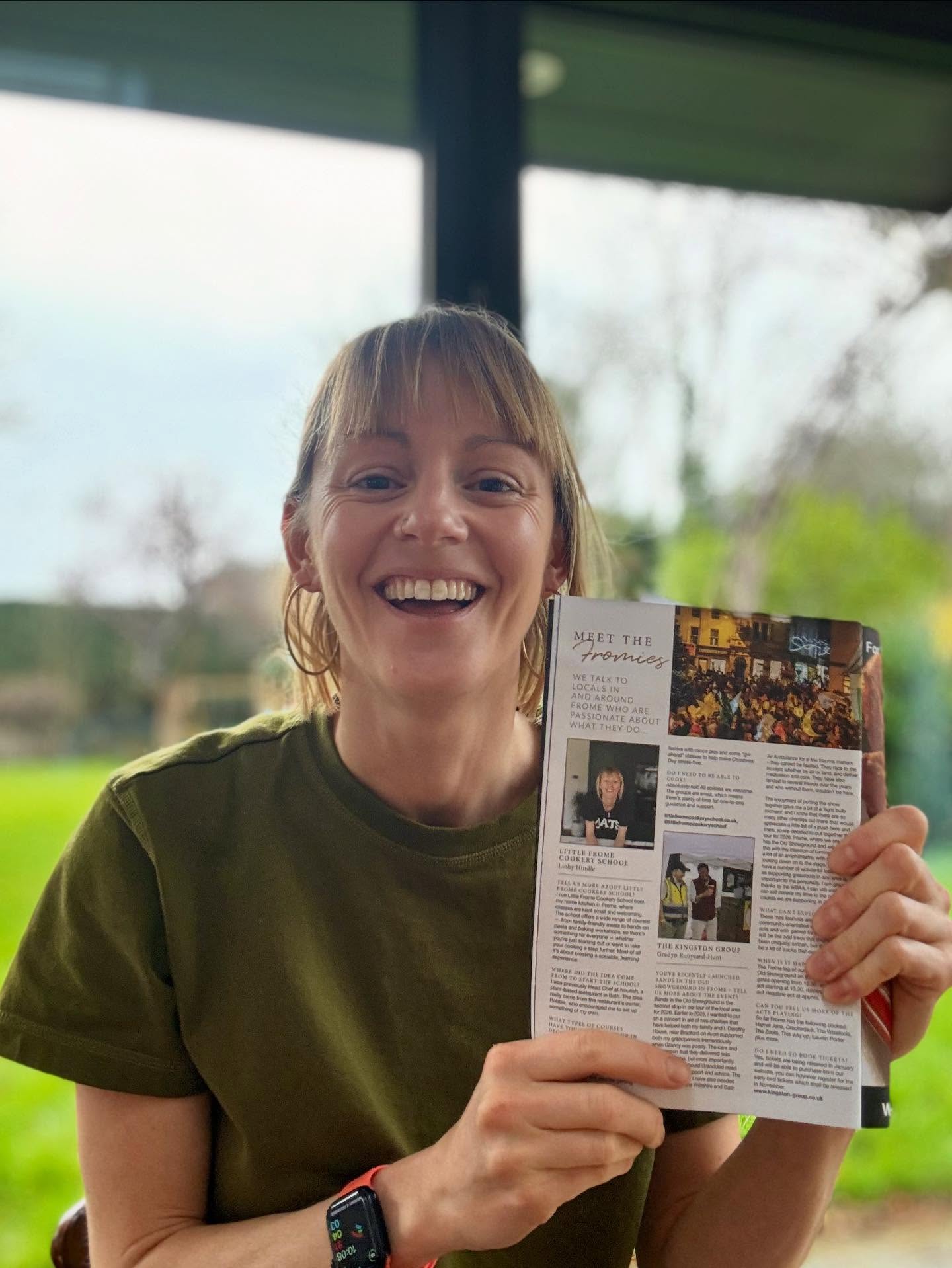 ✨ I'm in a magazine! ✨
A huge thank you to Ade @MendipLiving for featuring the Little Frome Cookery School in this months 'Meet the Fromies'
If you’d like to join one of my workshops, head to the website — gift vouchers are also available!
#frome #fromeevents #fromesomerset #plantbasedcookeryschool #vegancookeryschool #PlantBased #vegan #littlefromecookeryschool #MendipLiving
