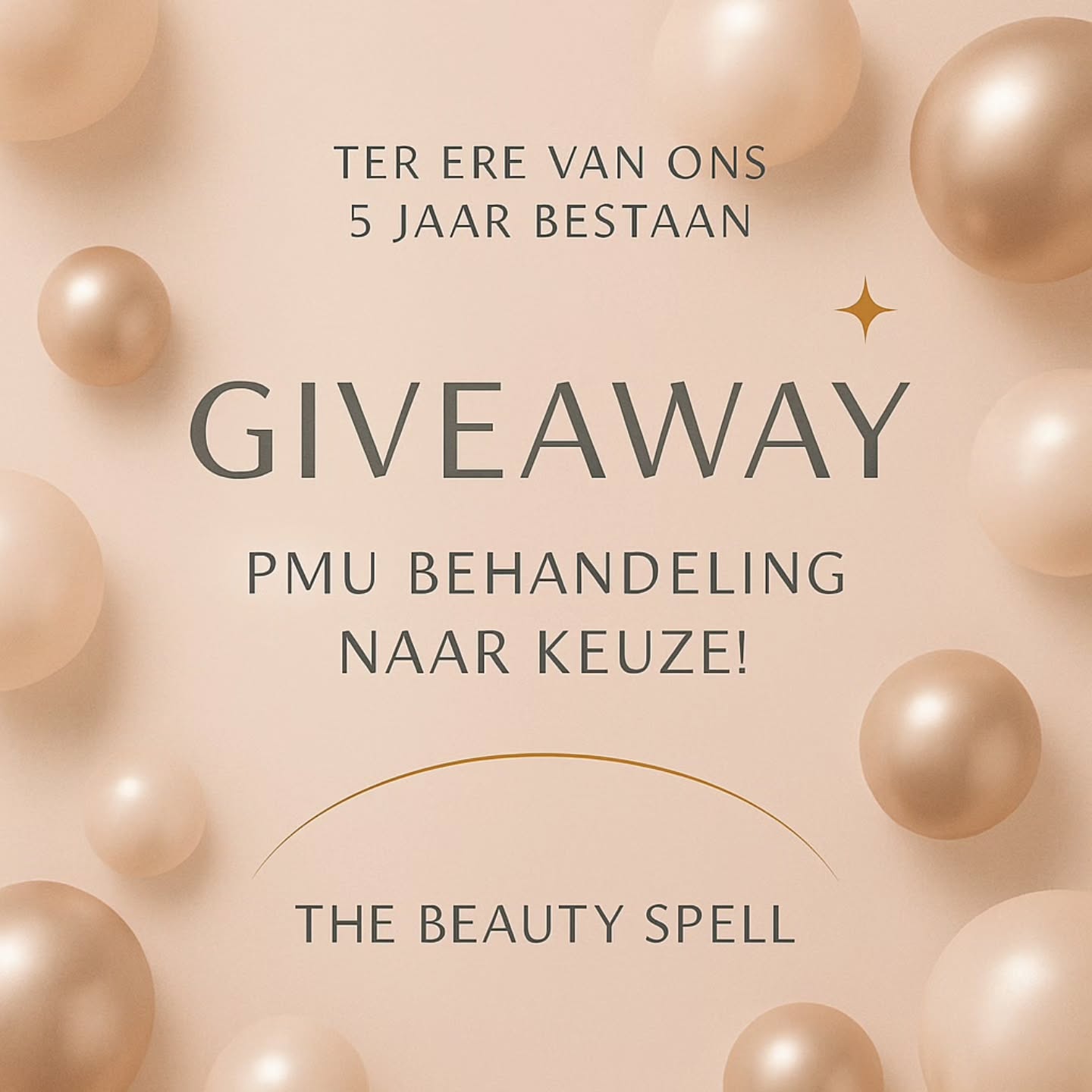 🎉 GIVEAWAY ALERT – WIN EEN PMU BEHANDELING NAAR KEUZE! 🎉
Ter ere van ons 5-jarig bestaan geven we iets heel bijzonders weg…
Een PMU-behandeling naar keuze t.w.v. €450,- ✨
+ één van je vrienden die je hebt getagt ontvangt ook 20% korting op een pmu behandeling naar keuze!
(Denk aan: Brows, lipblush of eyeliner)
Omdat jullie ons al 5 jaar laten groeien, stralen en bestaan — willen we graag iets terugdoen. 💛
Hoe doe je mee?
✨️ Volg @the.beautyspell
✨️ Like deze post
✨️ Deel deze post in je story en tag ons
✨️ Tag 3 mensen (die dit eventueel ook zouden willen winnen)
De winnaar wordt bekendgemaakt op:
📅 5 januari
Heel veel succes — en dankjewel dat jullie al 5 jaar deel uitmaken van onze Beauty Spell family! ✨💛
#TheBeautySpell #GiveawayNL #PMUGiveaway #PMUArtist #PermanentMakeUp #PowderBrows #LipBlush #EyelinerPMU #Winactie #WinactieNL #BeautysalonGroningen #5YearAnniversary #Dankbaar