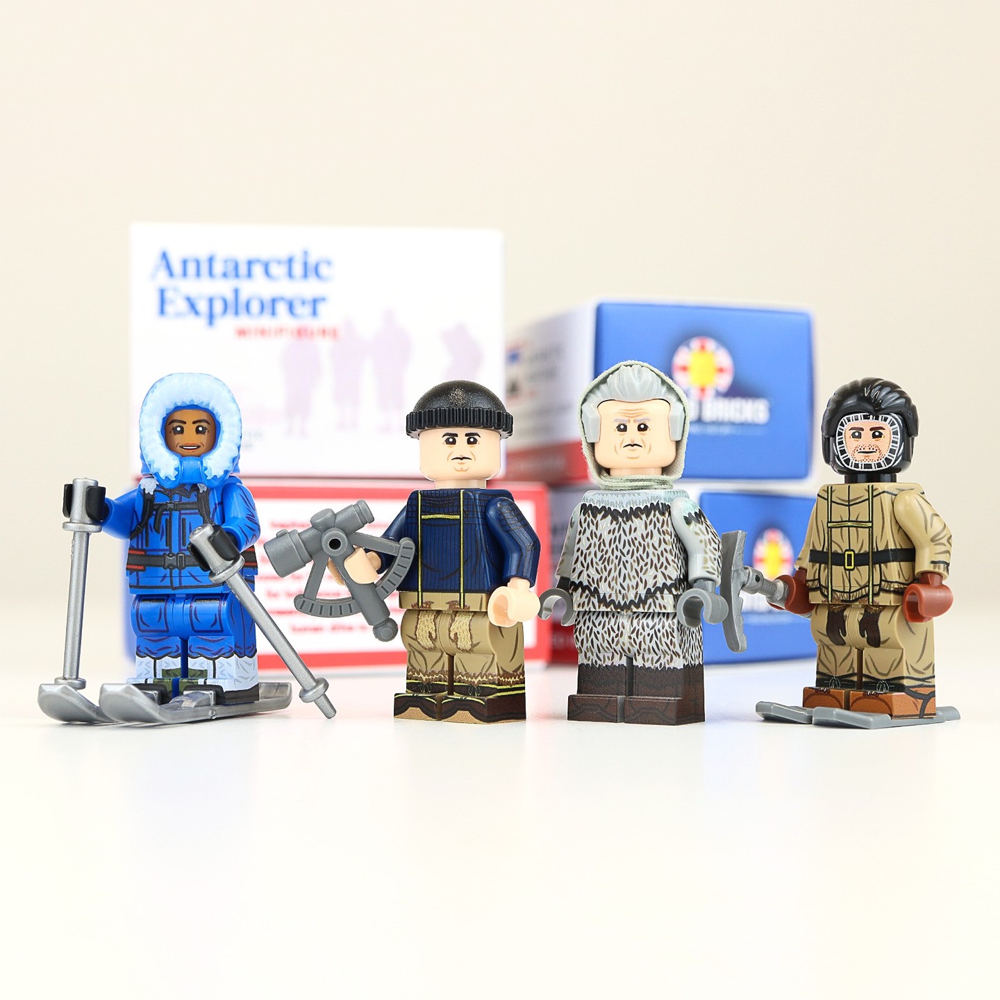 ❄️ The Antarctic waits - only the fearless answer its call. ❄️
Introducing the Antarctic Explorers, an exclusive range of Minifigures created for @ukantarcticheritagetrust.
This collection features:
- Modern Female Explorer
- Sir Ernest Shackleton
- Roald Amundsen
- Captain Robert Falcon Scott
😍 Grab all FOUR Minifigures for £60 with code LEGO4
Available online NOW!
👉 shop.ukaht.org/collections/lego-antarctic-explorers
-
#UnitedBricks #UKAntarcticHeritageTrust #ModernFemaleExplorer #SirErnestShackleton #RoaldAmundsen #CaptainRobertFalconScott #HistoricalMinifigure #AFOL #MinifigureDrop #HistoryInBricks #Antarctic #AntarcticTrust