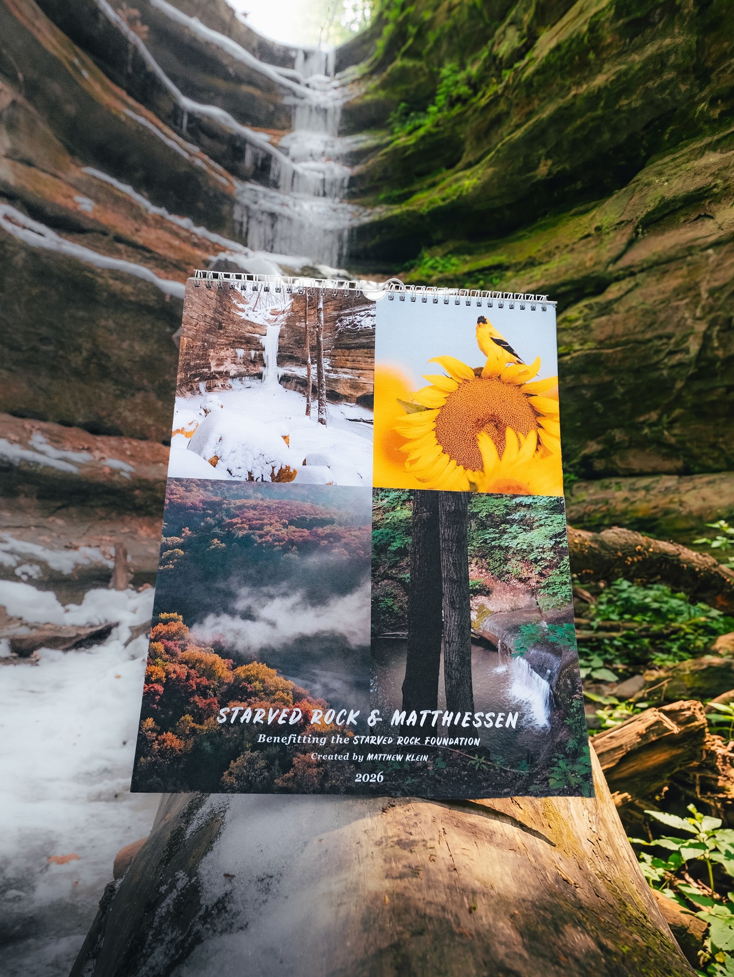 We’re giving away a 2026 Starved Rock & Matthiessen calendar — packed with incredible photography and created to support the parks we love!
To enter:
✔ Follow @starvedrockhikers and the @starvedrockfoundation
✔ Like this post
✔ Comment your favorite trail, canyon, or season
Winner announced December 20th, 2025 (5:00pm CST) for both Instagram and Facebook platforms.