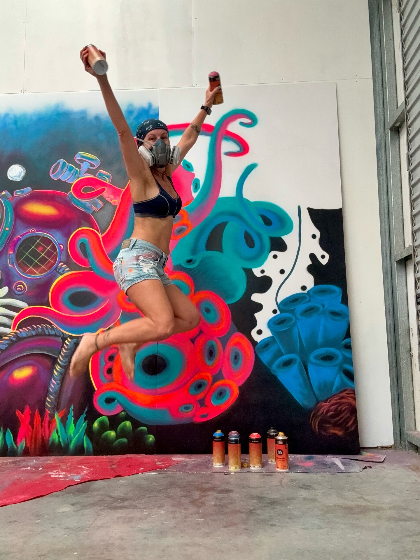 Festival season, sunshine, paint under my nails… that’s the mood!
I’m super excited to share my mural for Shipwrecked 2026 – “10 Years of Love” with you soon.
The pōhutukawa trees are glowing red, summer is officially here, and it’s the perfect time to celebrate all the love and good vibes. ❤️🔥
Get ya tickets for Shipwrecked Festival and come check this out — it’s gonna be magic! ✨ @shipwreckednz