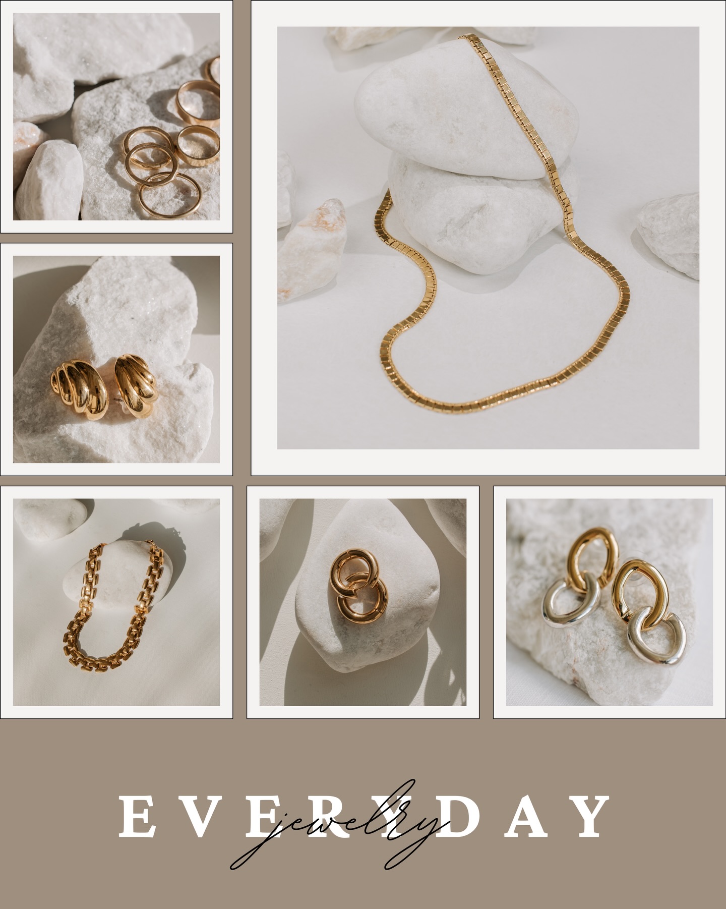Jewels that go with everything✨ #elevatedbasicjewels #everydayjewelry #timelessaccessories